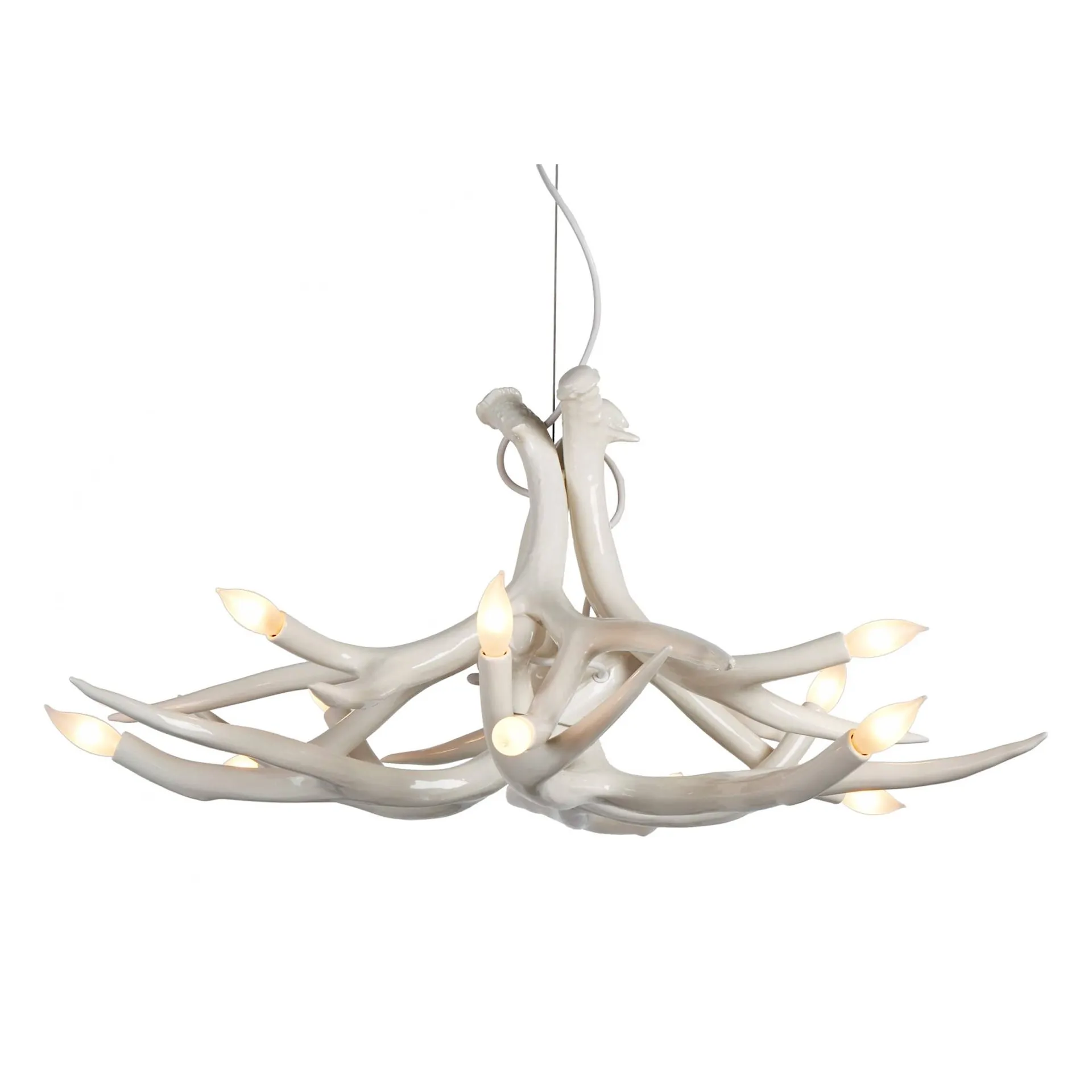 Superordinate Chandelier 6 Antlers - Roll & Hill - Jason Miller - NO GA