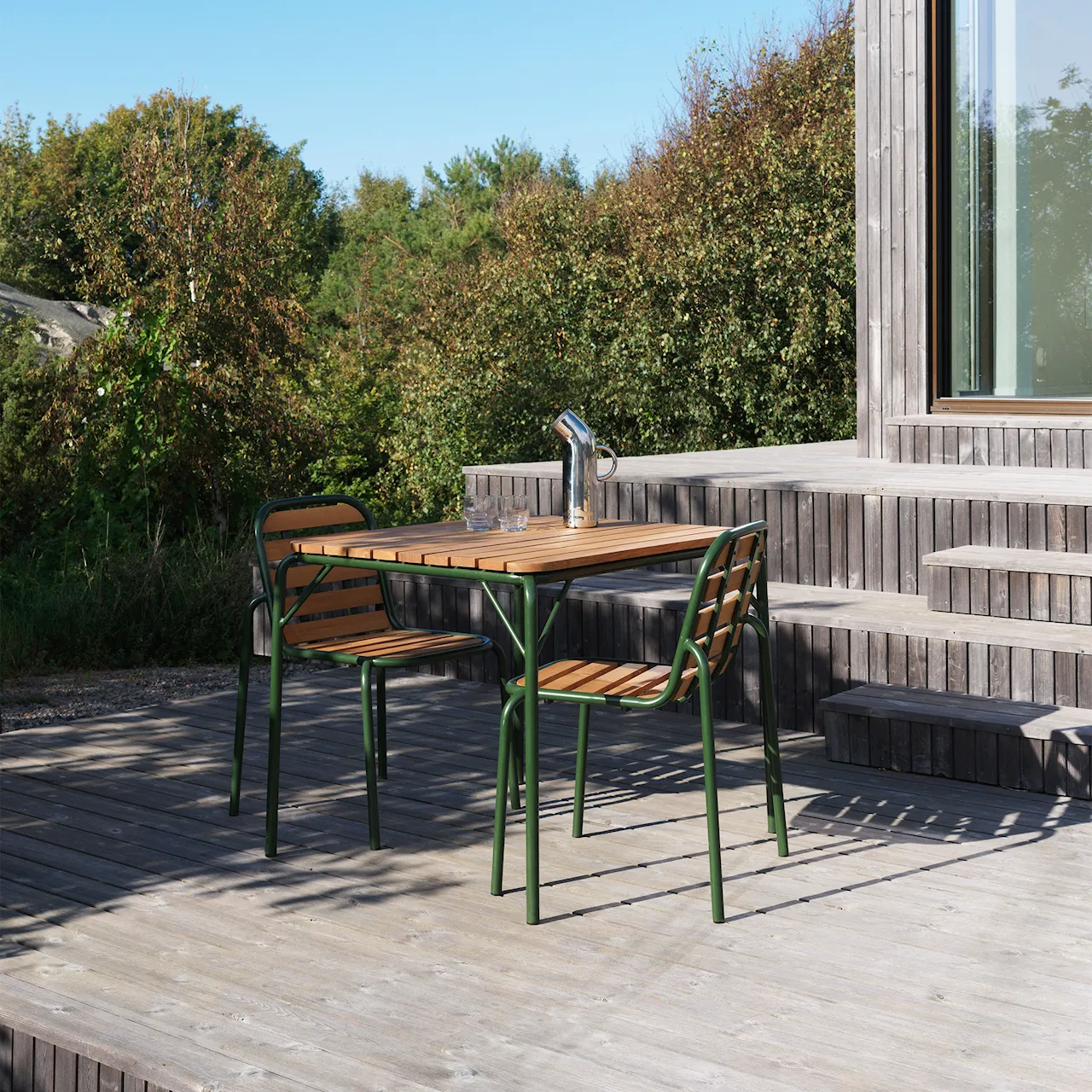 Vig Robinia matstol utomhus