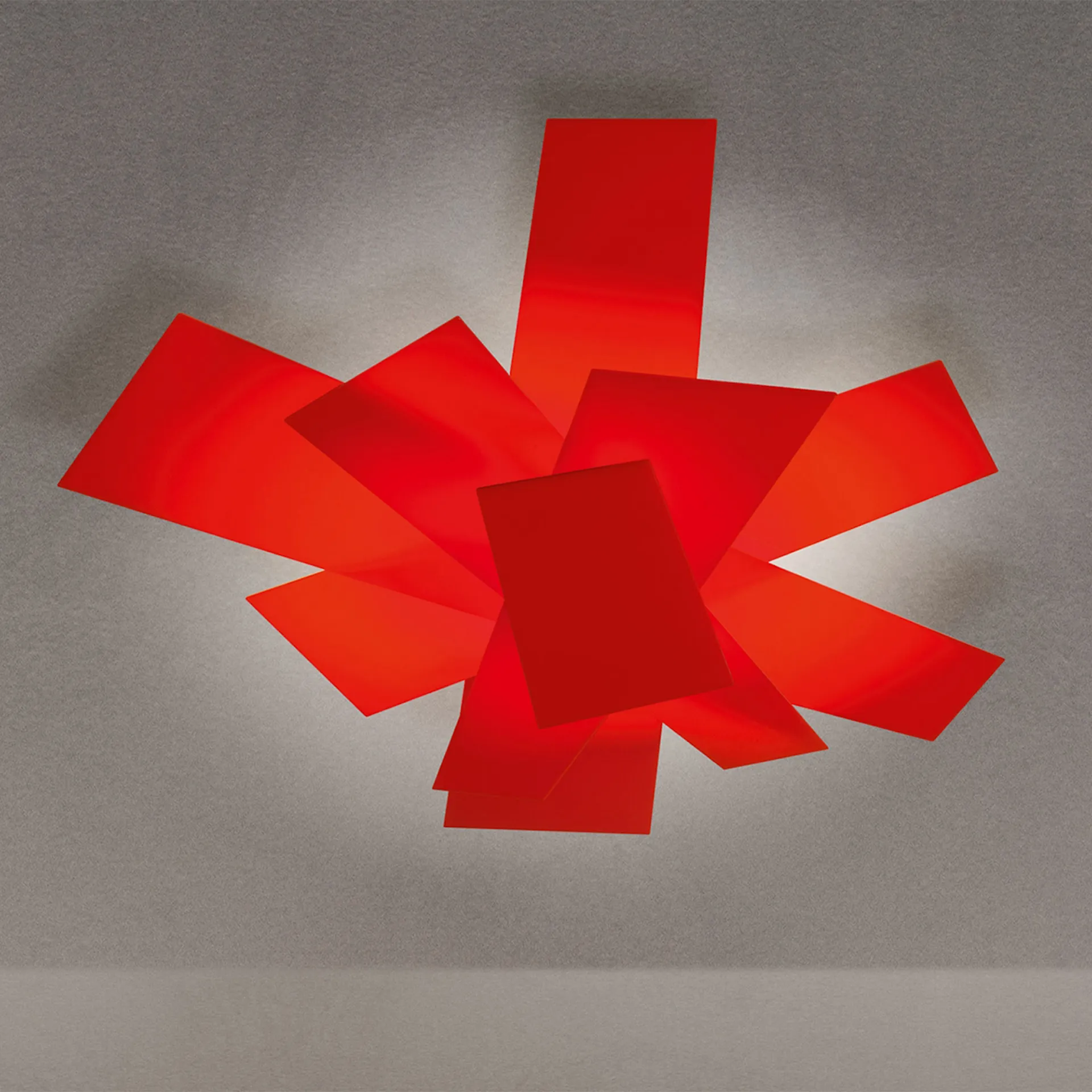 Big Bang Ceiling/Wall - Red - Foscarini - NO GA