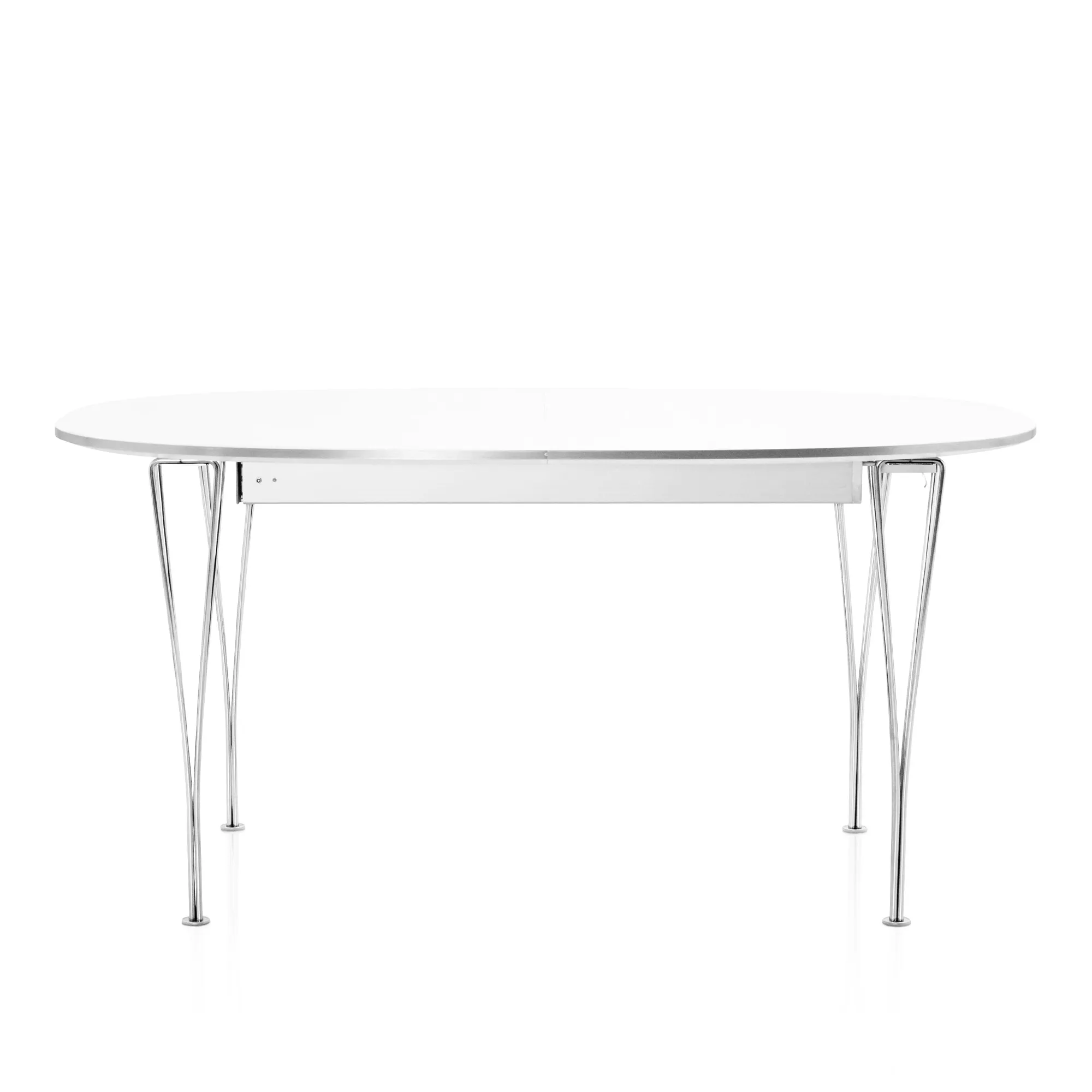 B620 Superellips matbord & Sjuan 3107 matstolar i svart ask 4 st - 5