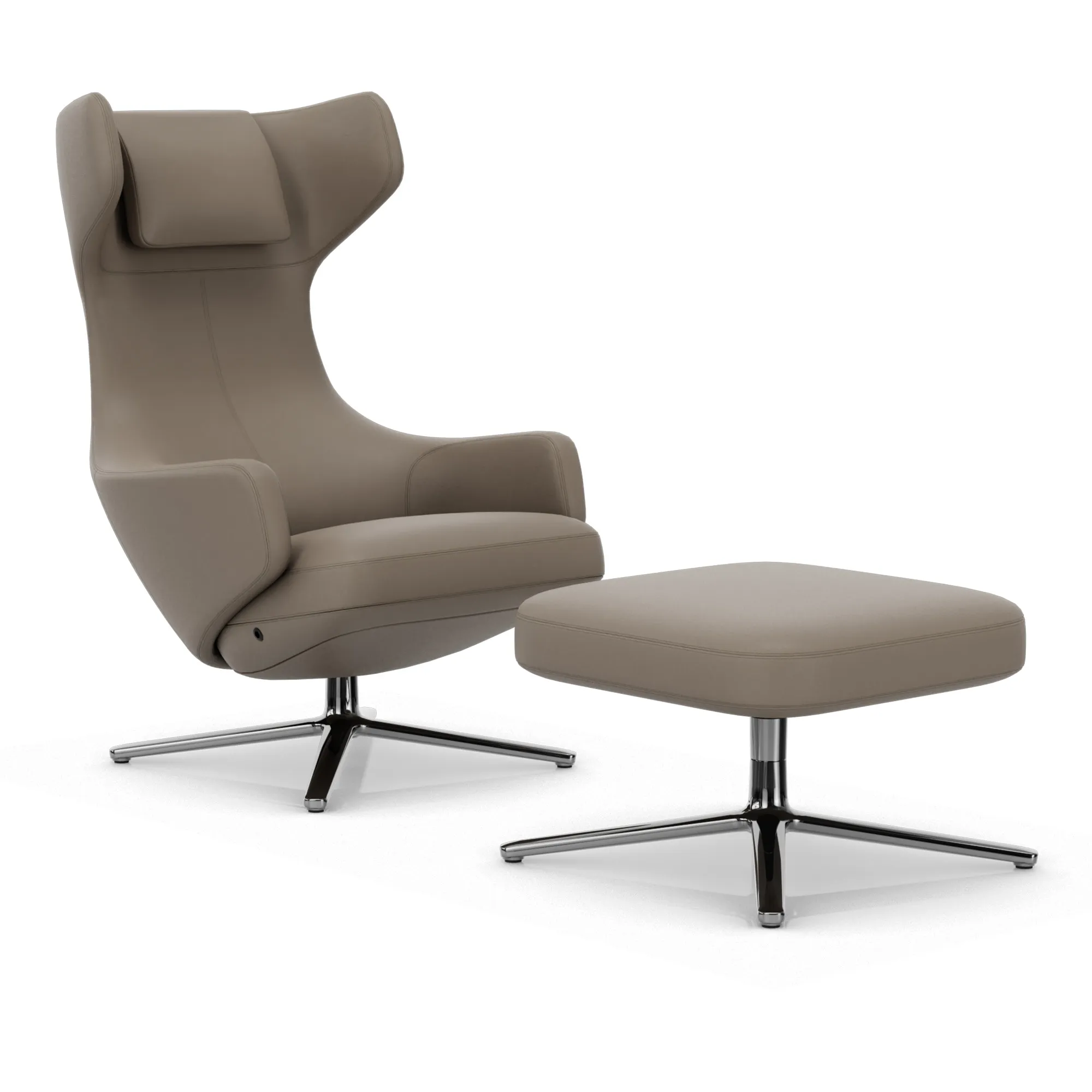 Grand Repos fåtölj & Repos Ottoman fotpall - 1