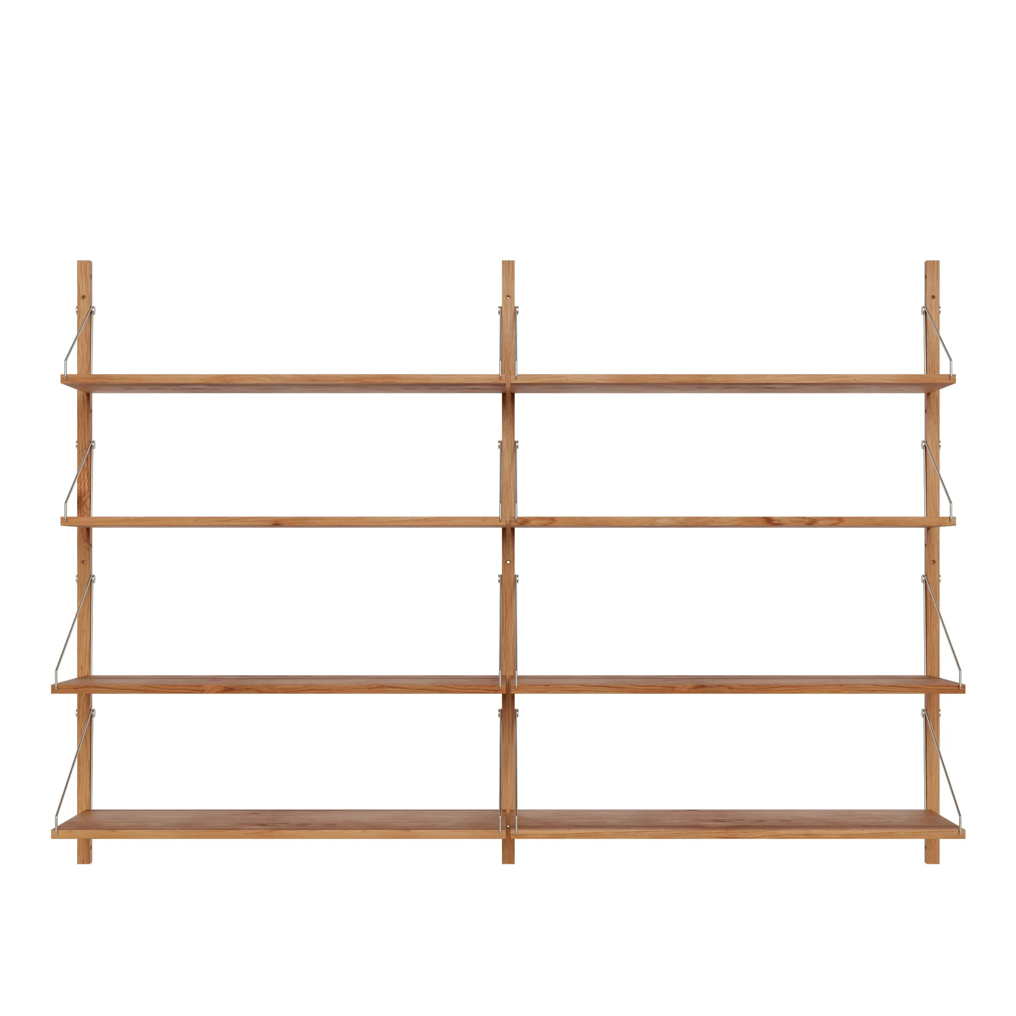Shelf Library Double Section hyllsystem - 1