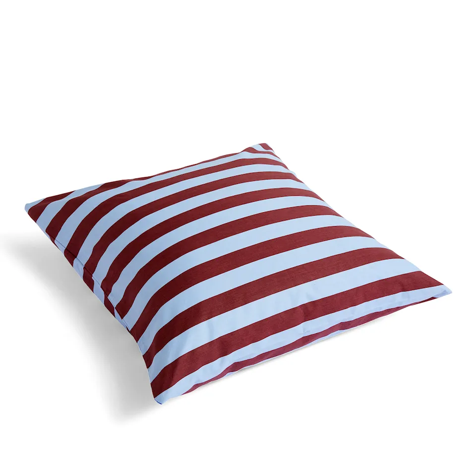 Été Pillow Case Bordeaux  Sky Blue