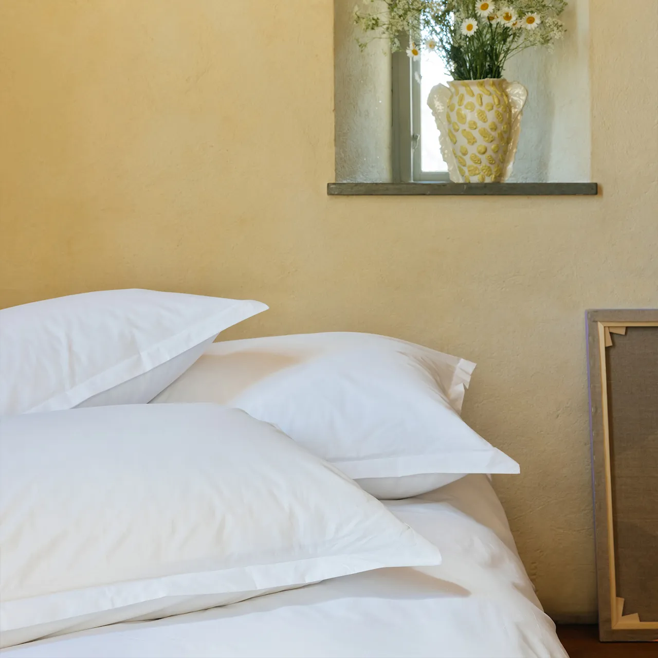 Pousada Percale White örngott