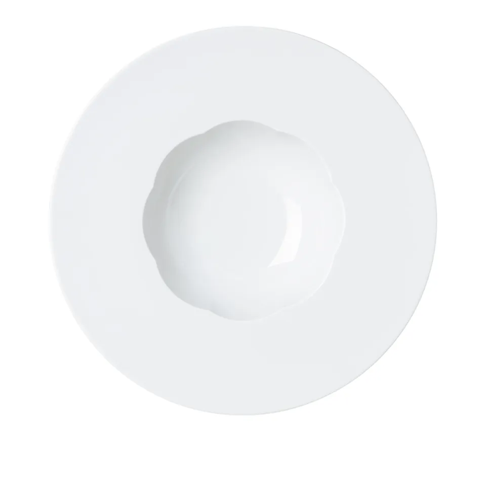 Sonetto Bianco gourmettallrik djup 28 cm
