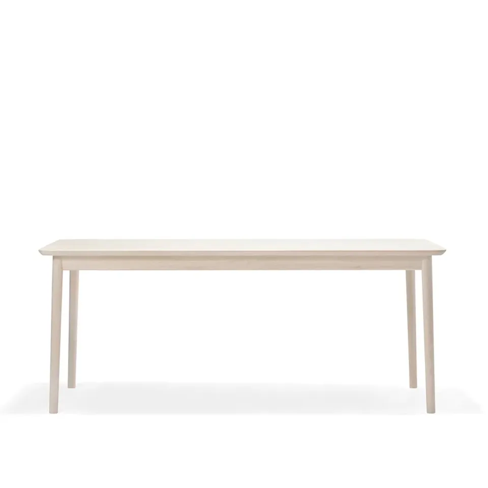 Prima vista björk matbord och inläggningsskiva
