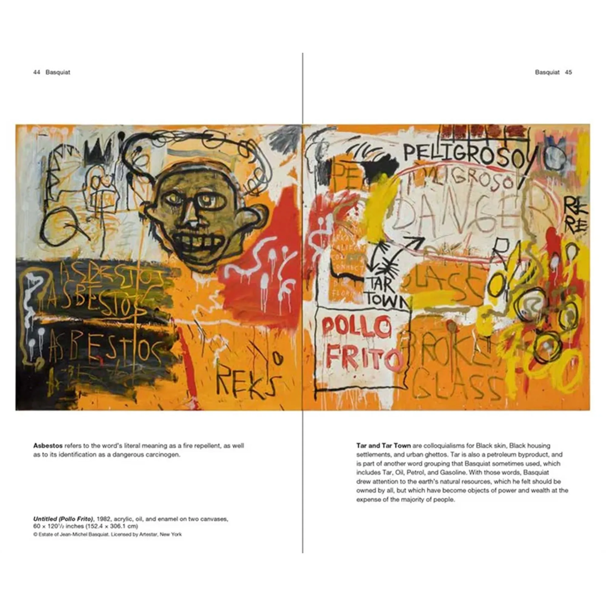 Jean-Michel Basquiat Handbook konstbok - 7
