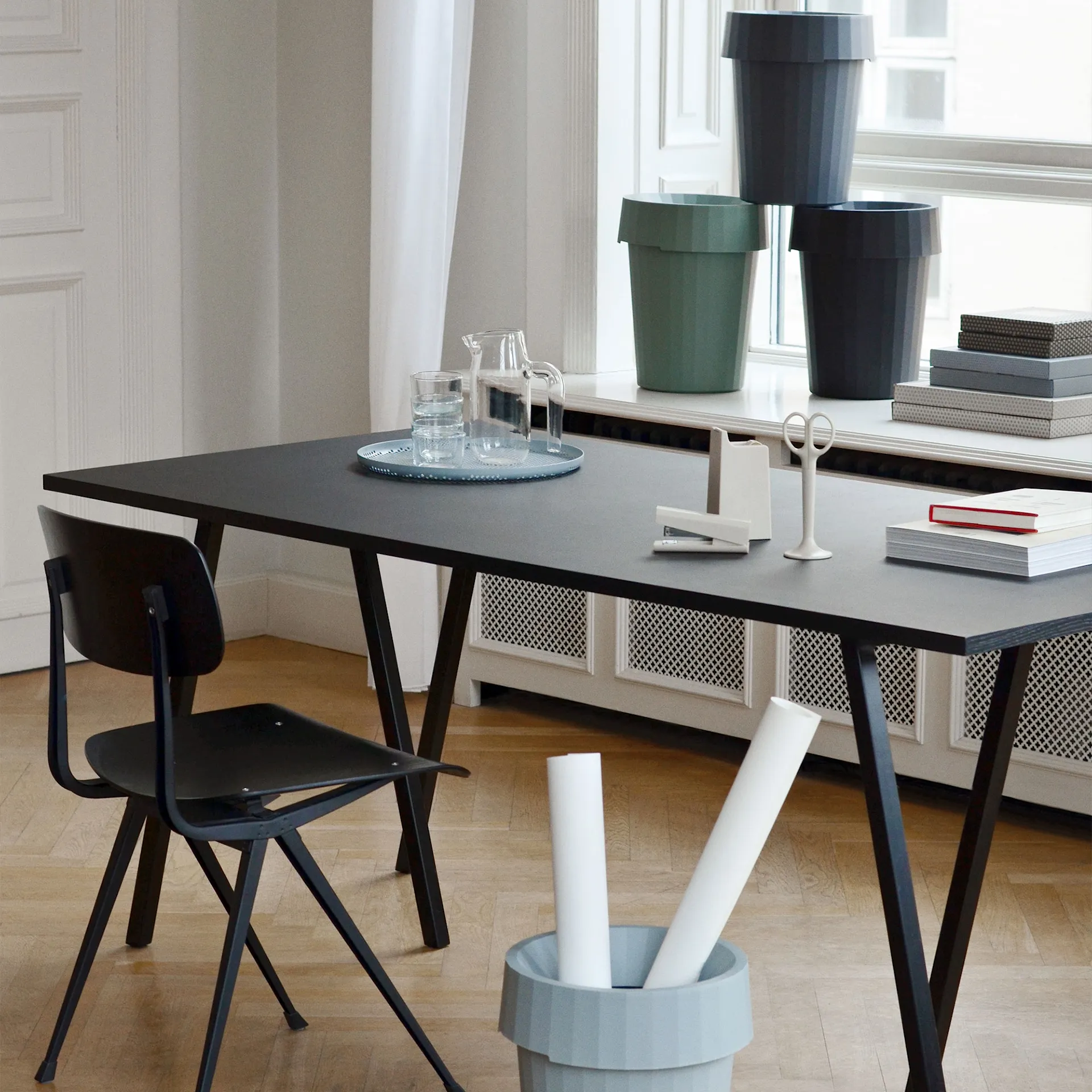 Loop Stand bord med förstärkningsskiva 160 cm - HAY - NO GA