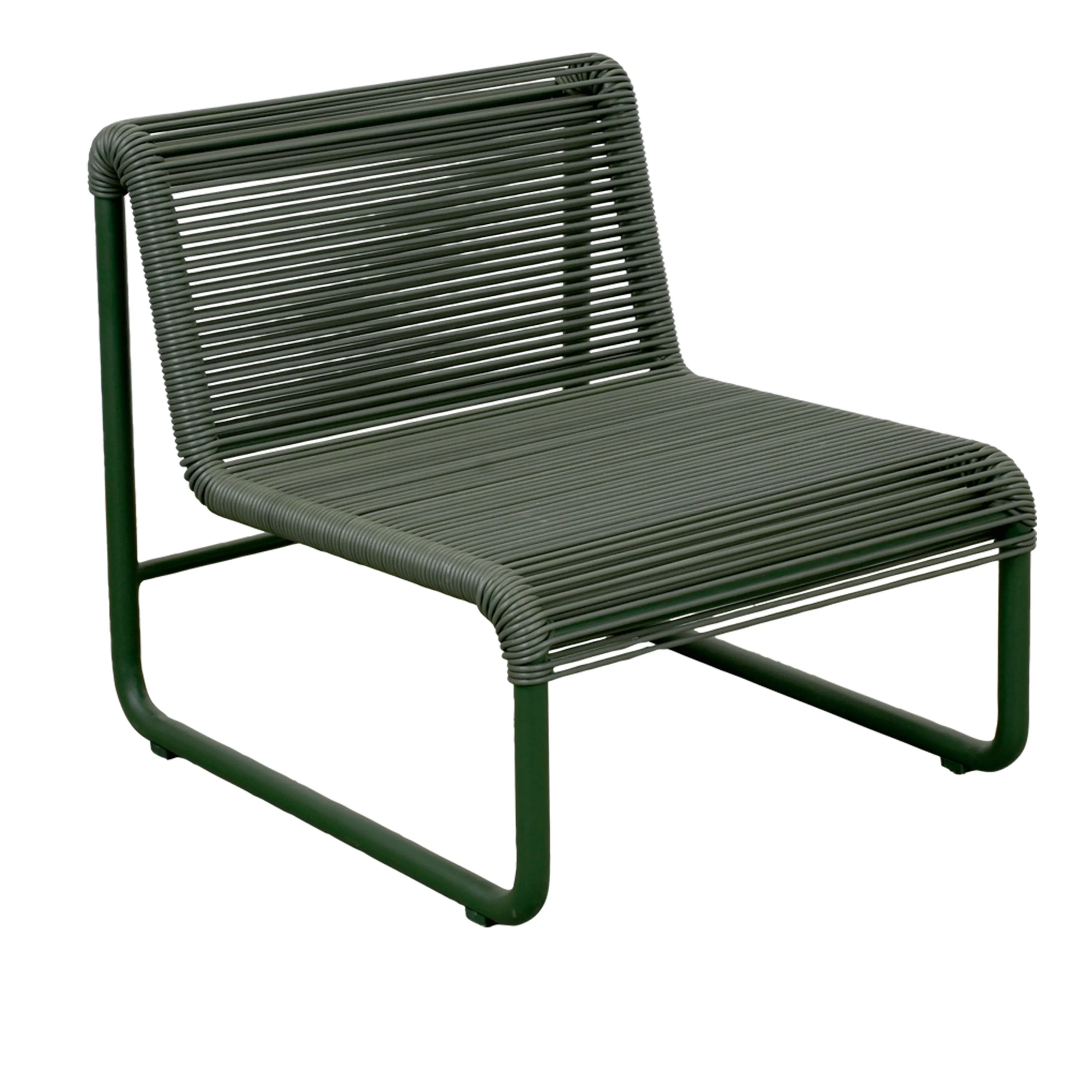 Bliss soffbord & Al Dente loungefåtöljer 2 st – Dark Green - 2