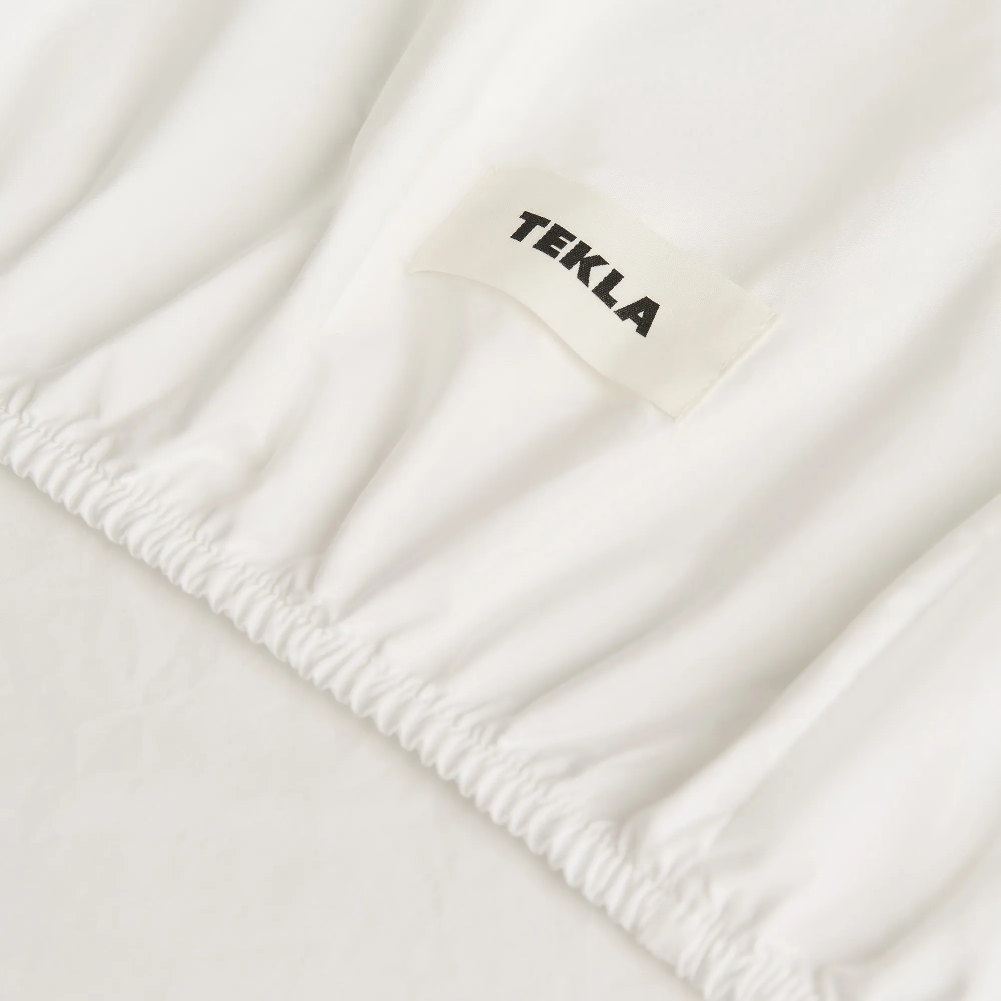Percale Broken White dra-på-lakan - 2