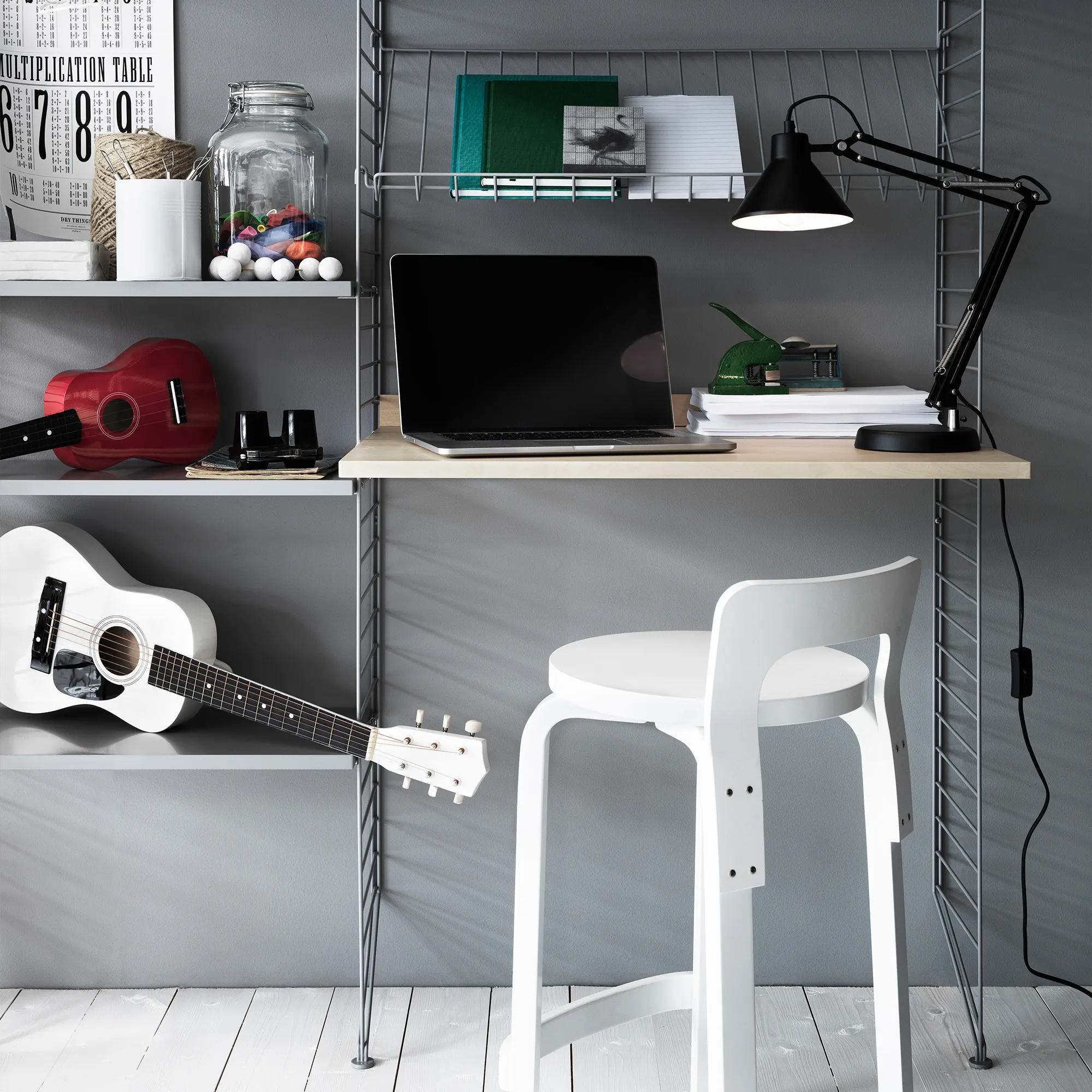 String arbetsskiva skrivbord 78 cm - 6