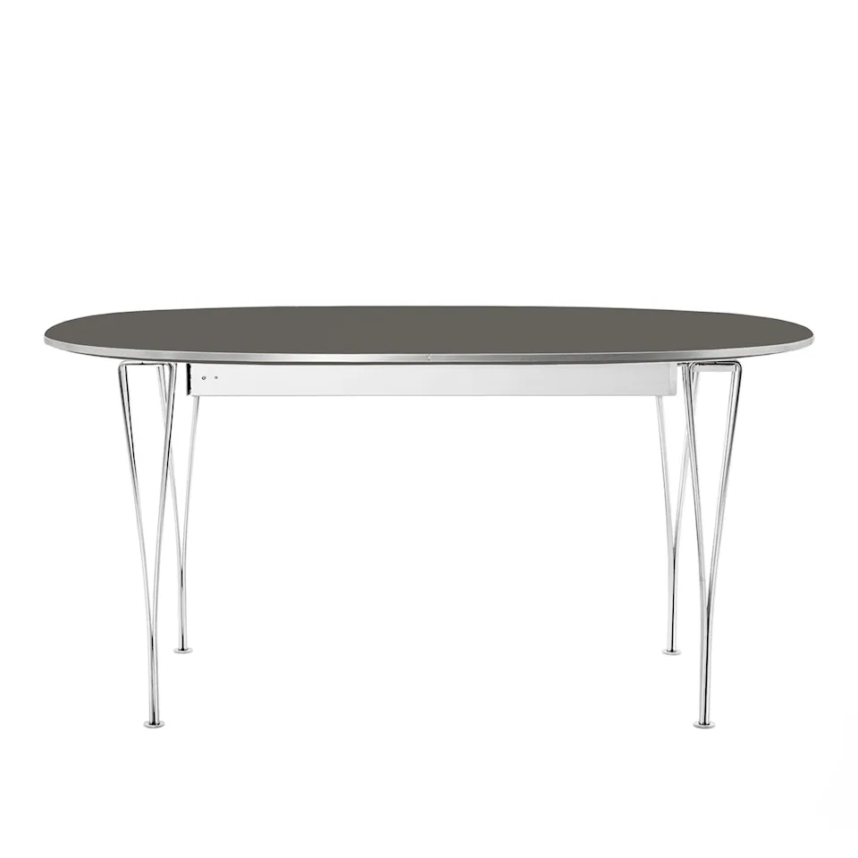 B619 Superellips utdragbart matbord 180–300 x 120 cm