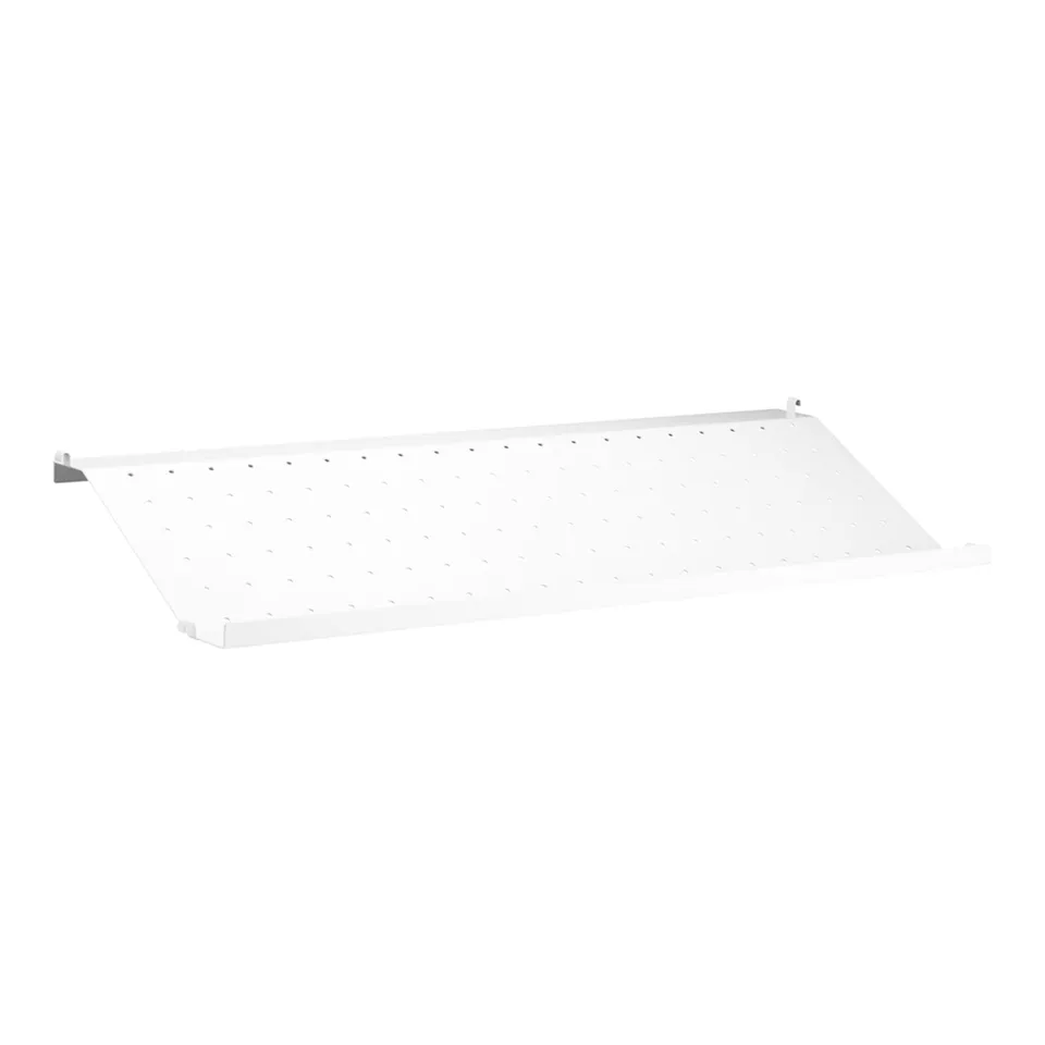 Skohyllplan 78 cm vit