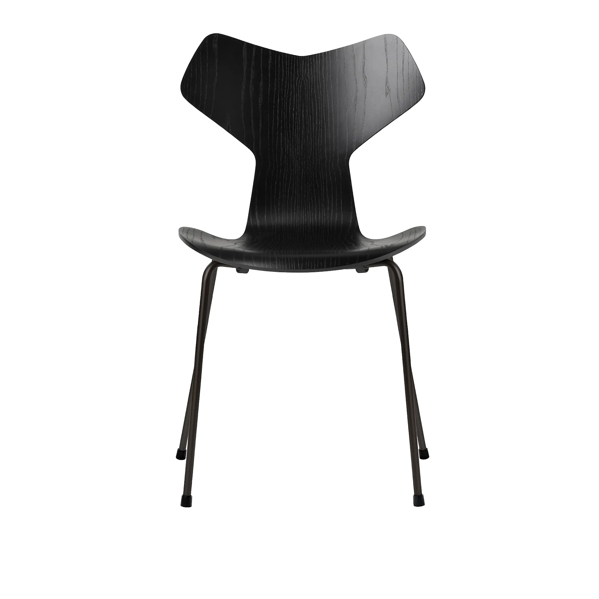 3130 Grand Prix stol Askfanér Black - Fritz Hansen - Arne Jacobsen - NO GA