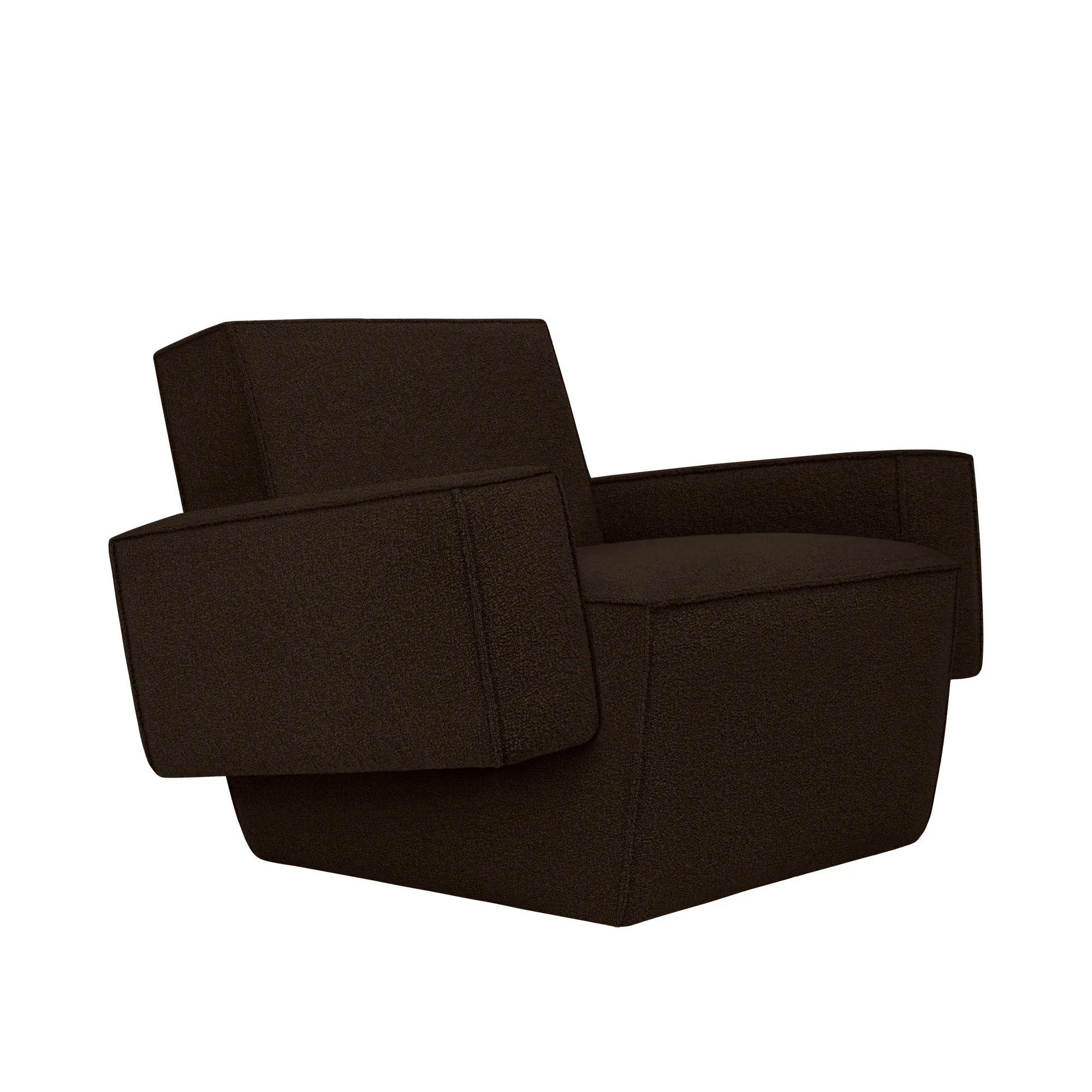 Hunk Lounge Chair With Armrests - 1