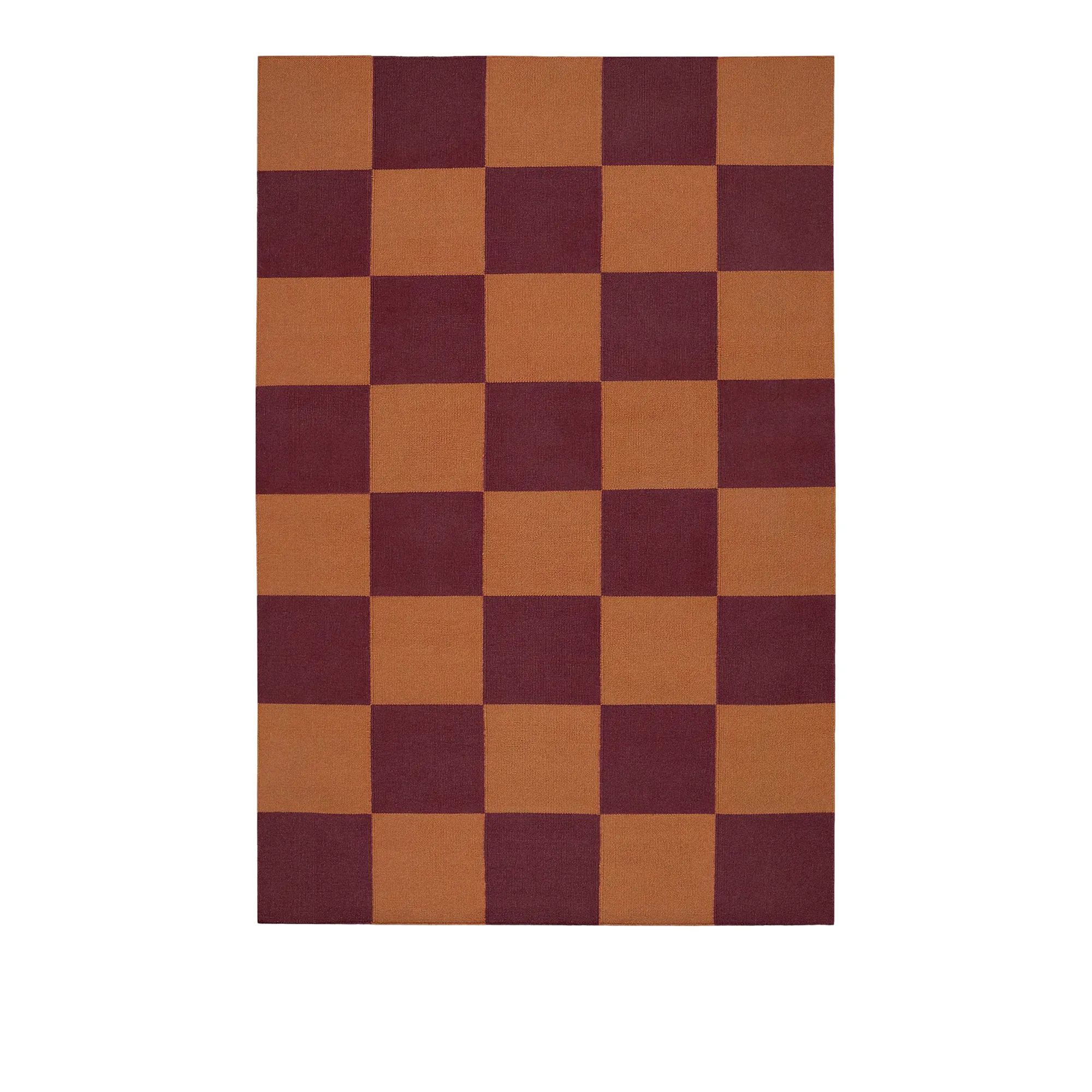 Square Red/Orange ullmatta