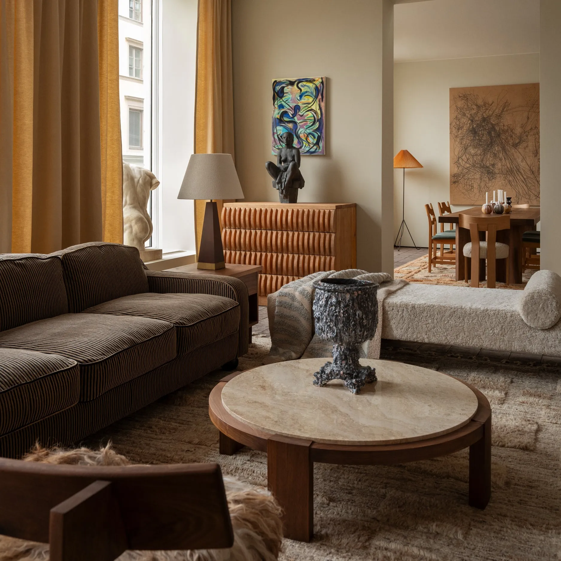 Dean soffbord travertine - 2