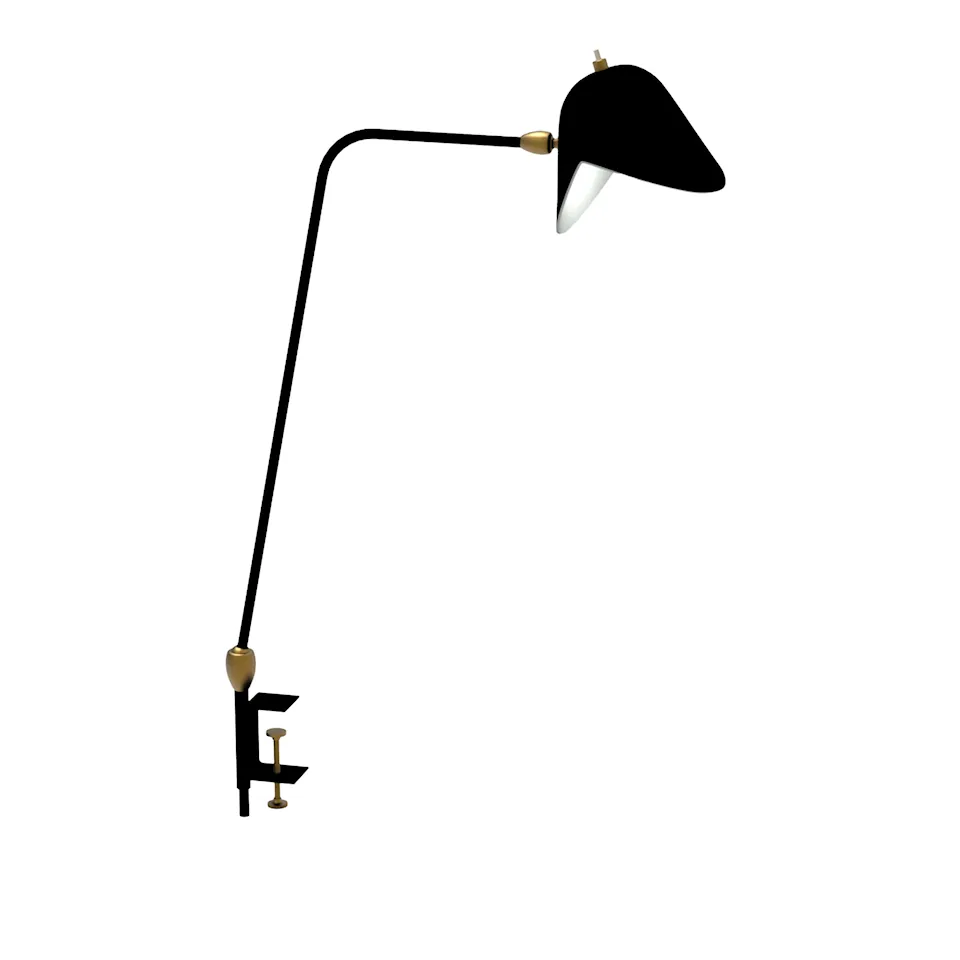 Agrafée skrivbordslampa