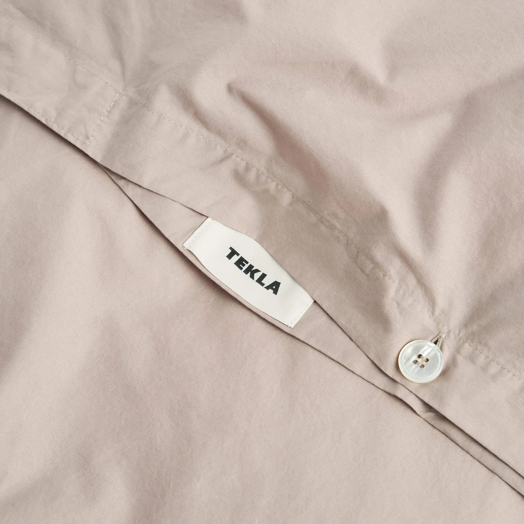 Percale Solid Clay påslakan - 2
