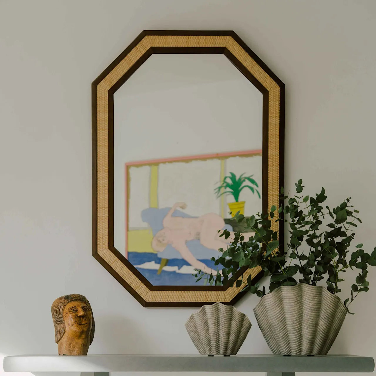 Concha Vase Fluted Medium