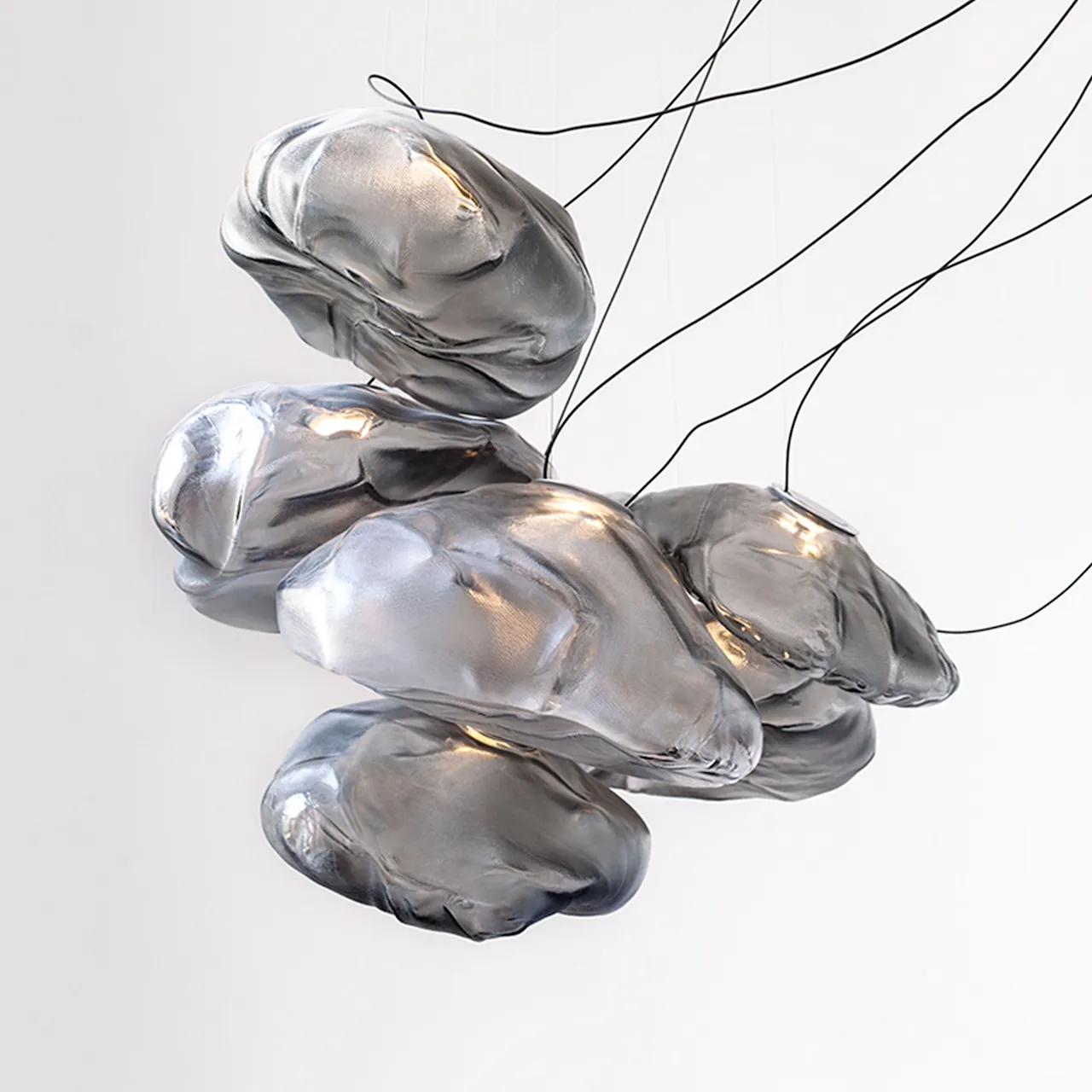 73.1 sculptural cable pendant