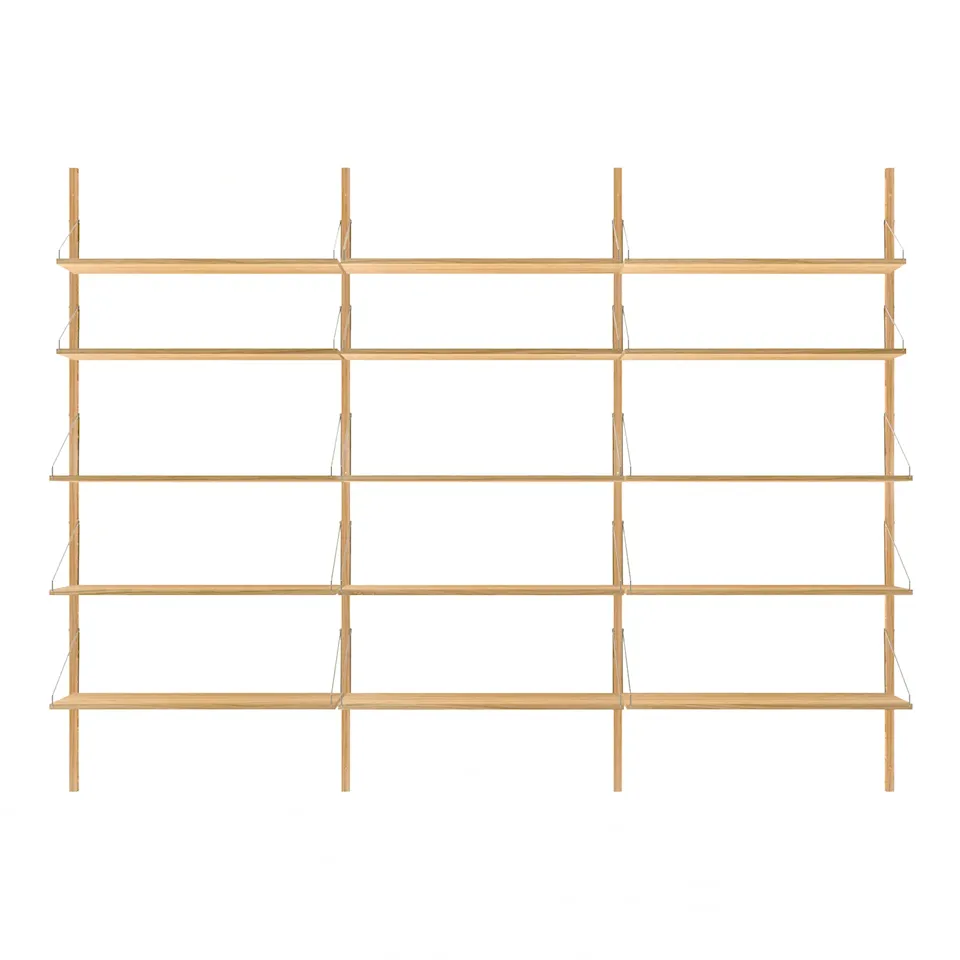 Shelf Library Triple Section hyllsystem