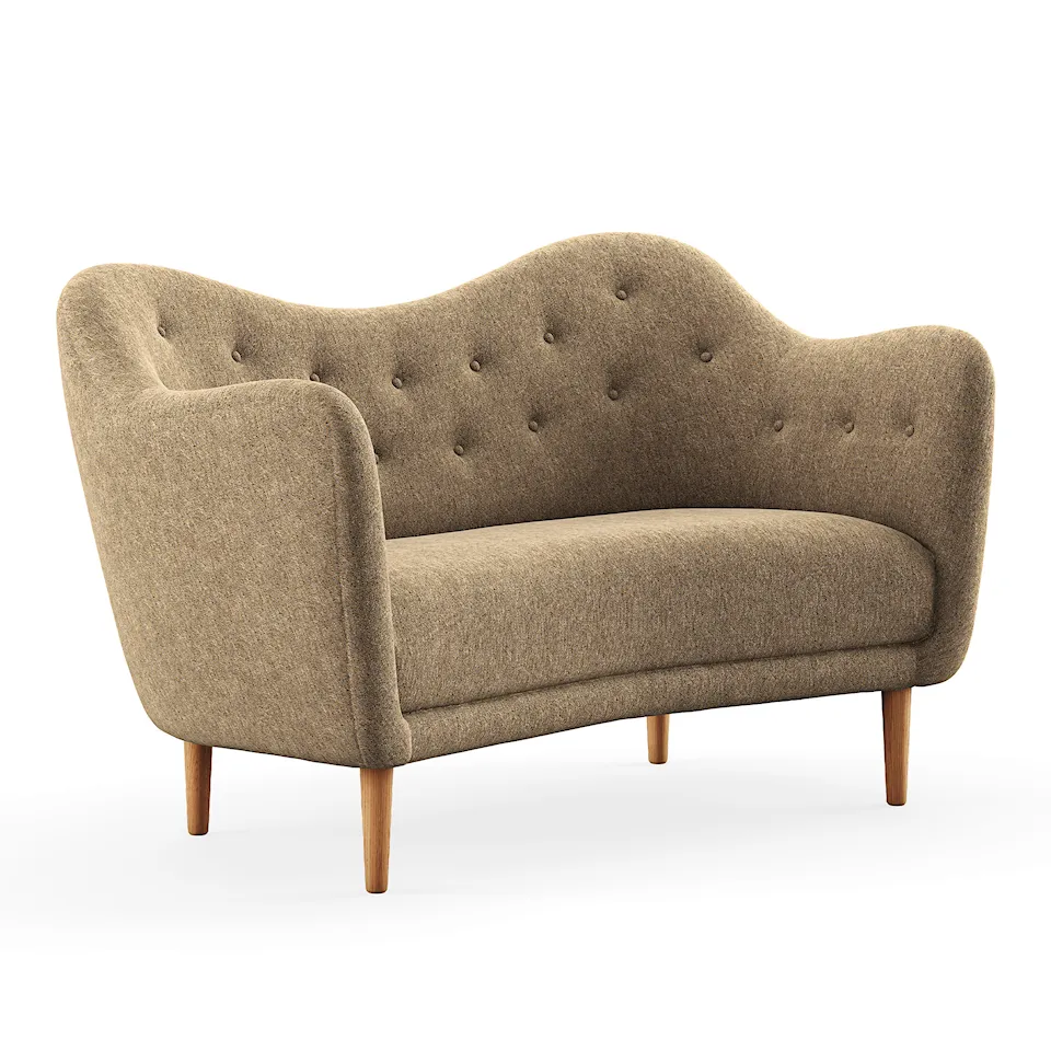 46 soffa Dark oiled oak
