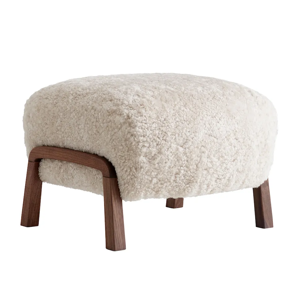 Wulff Pouf ATD3 Walnut