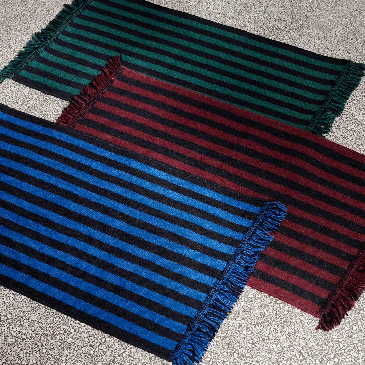 Stripes and Stripes Wool matta 52 x 95 cm