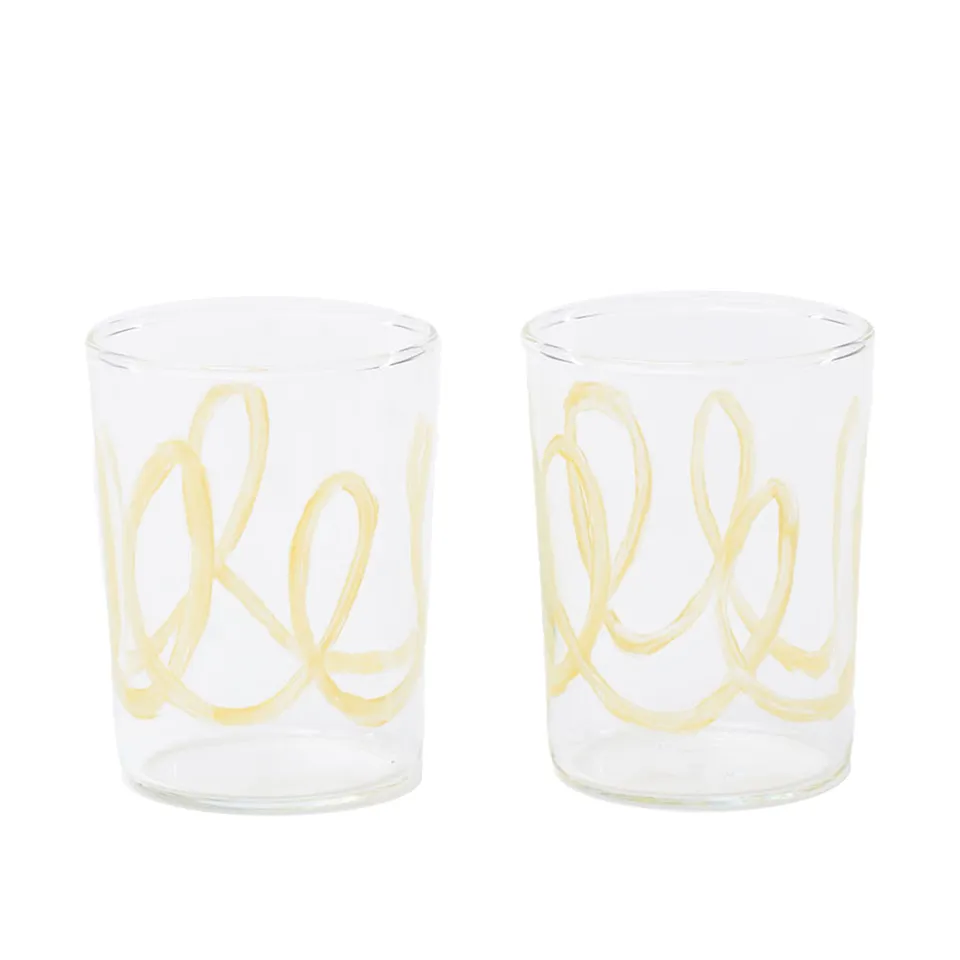 Soft Serve Drinking Glass Set of 2