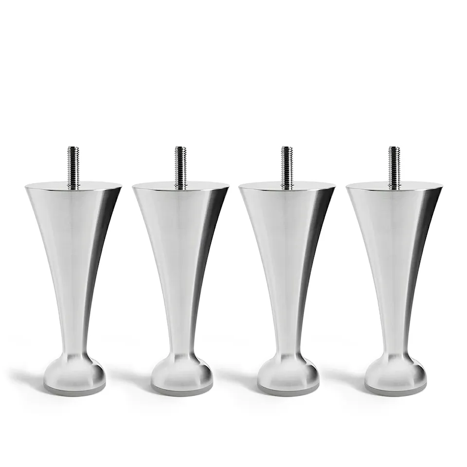 Classic sängben aluminium 4-pack