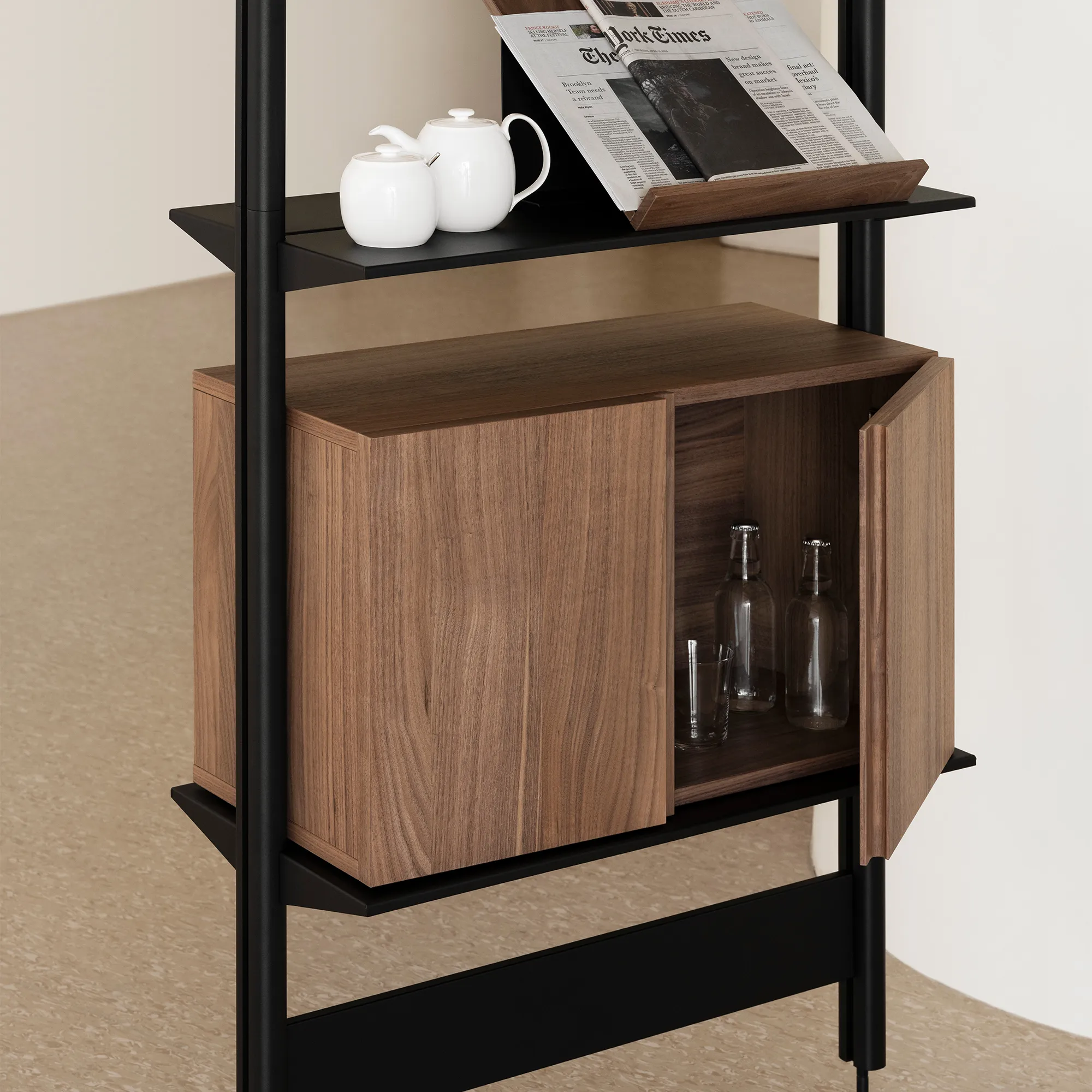 Pira G2 W-B Black Gray/Walnut - 3