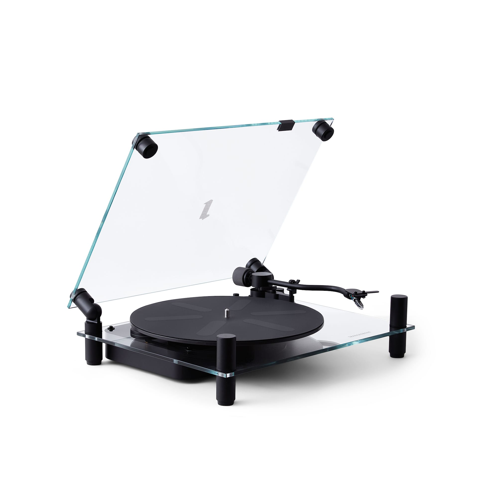 Transparent Turntable - Black - Transparent Sound - NO GA