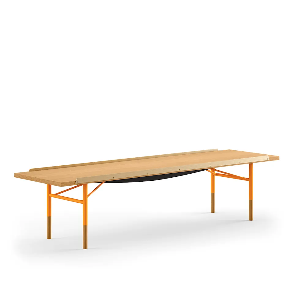 Table Bench bänk Medium med mässingskanter