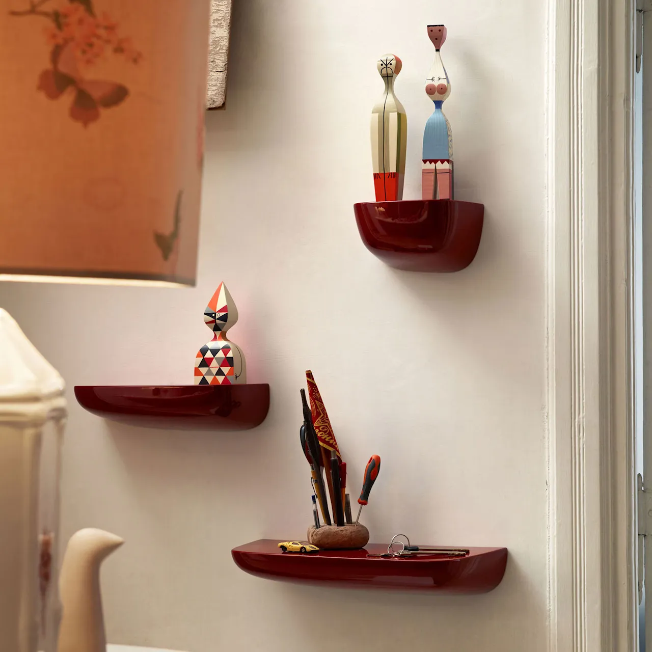 Corniches Medium Japanese Red