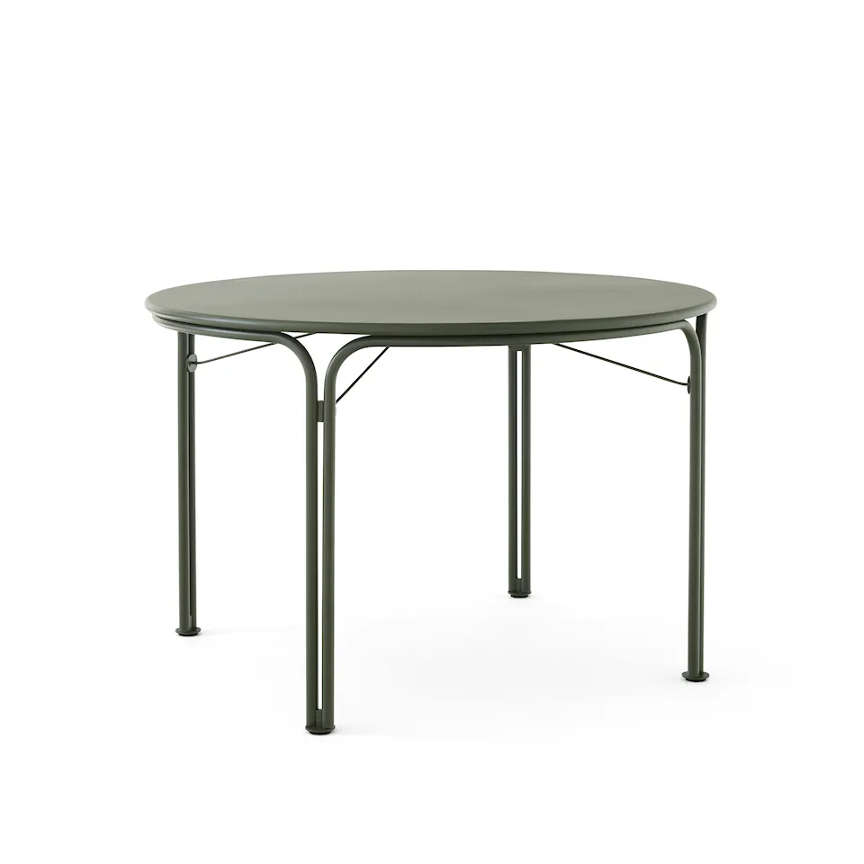 Thorvald Dining Table SC98, Round Ø115 cm, Bronze Green