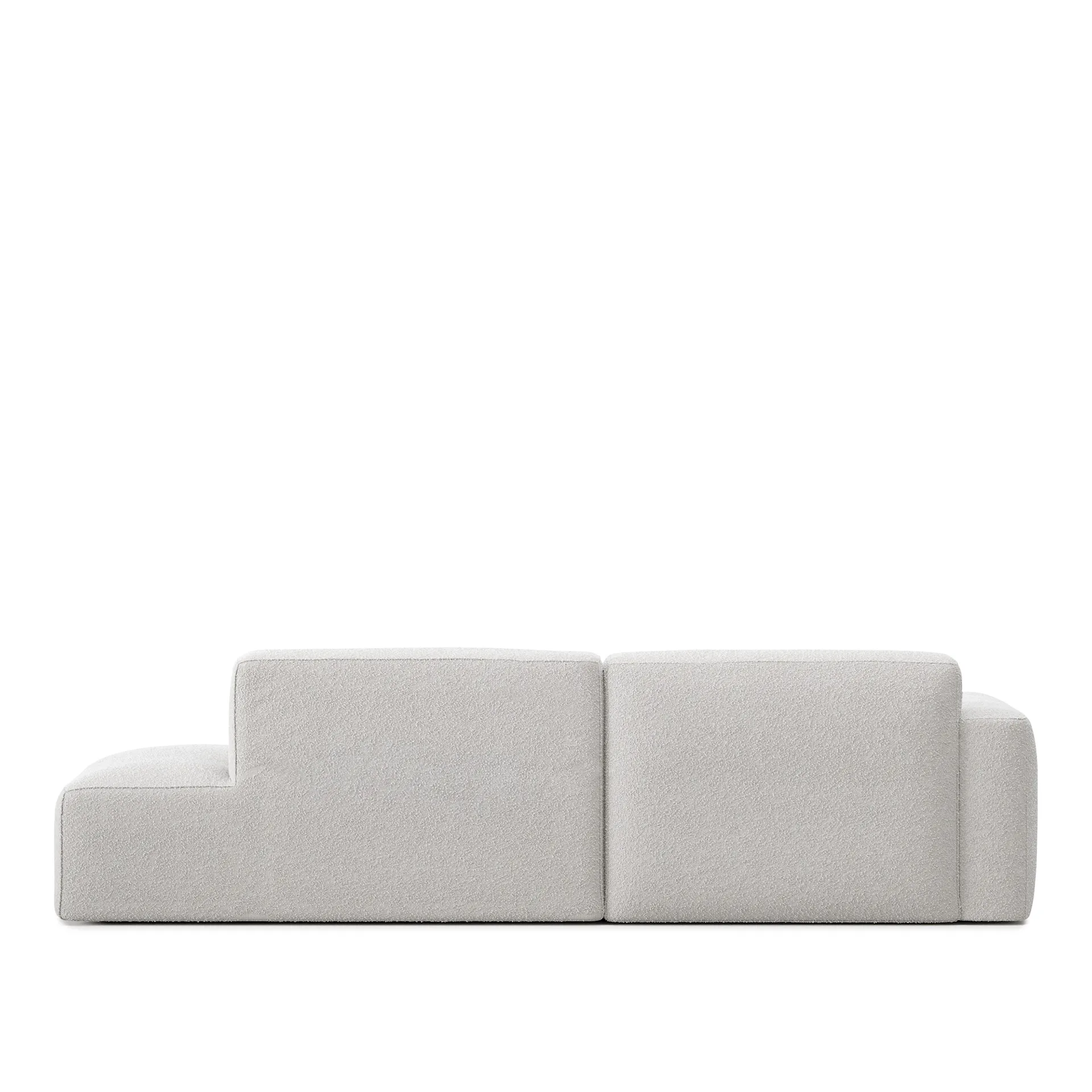 Brick 2-Seater Chaise Lounge Open End Left - NO GA - NO GA