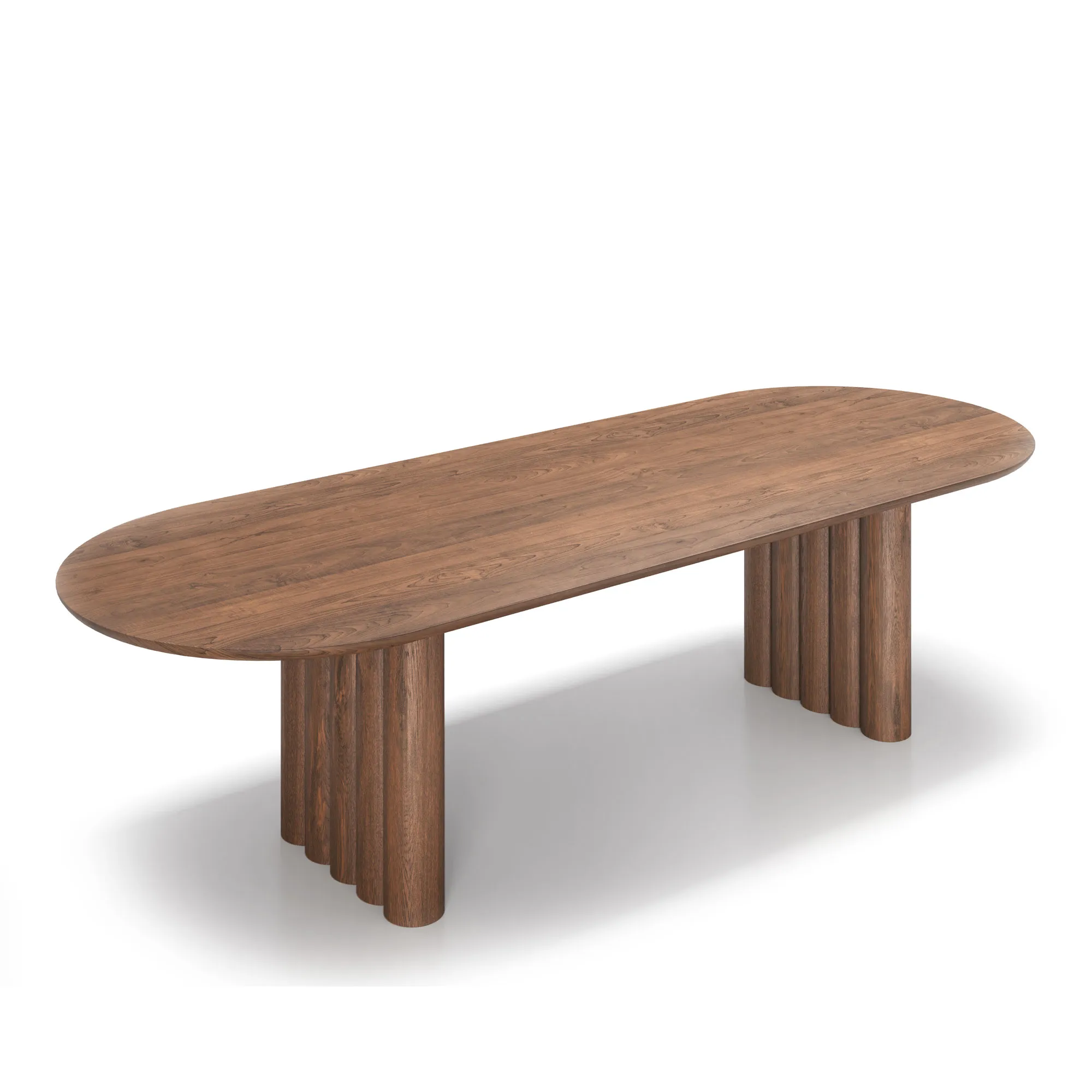 Plush Oval matbord - 2