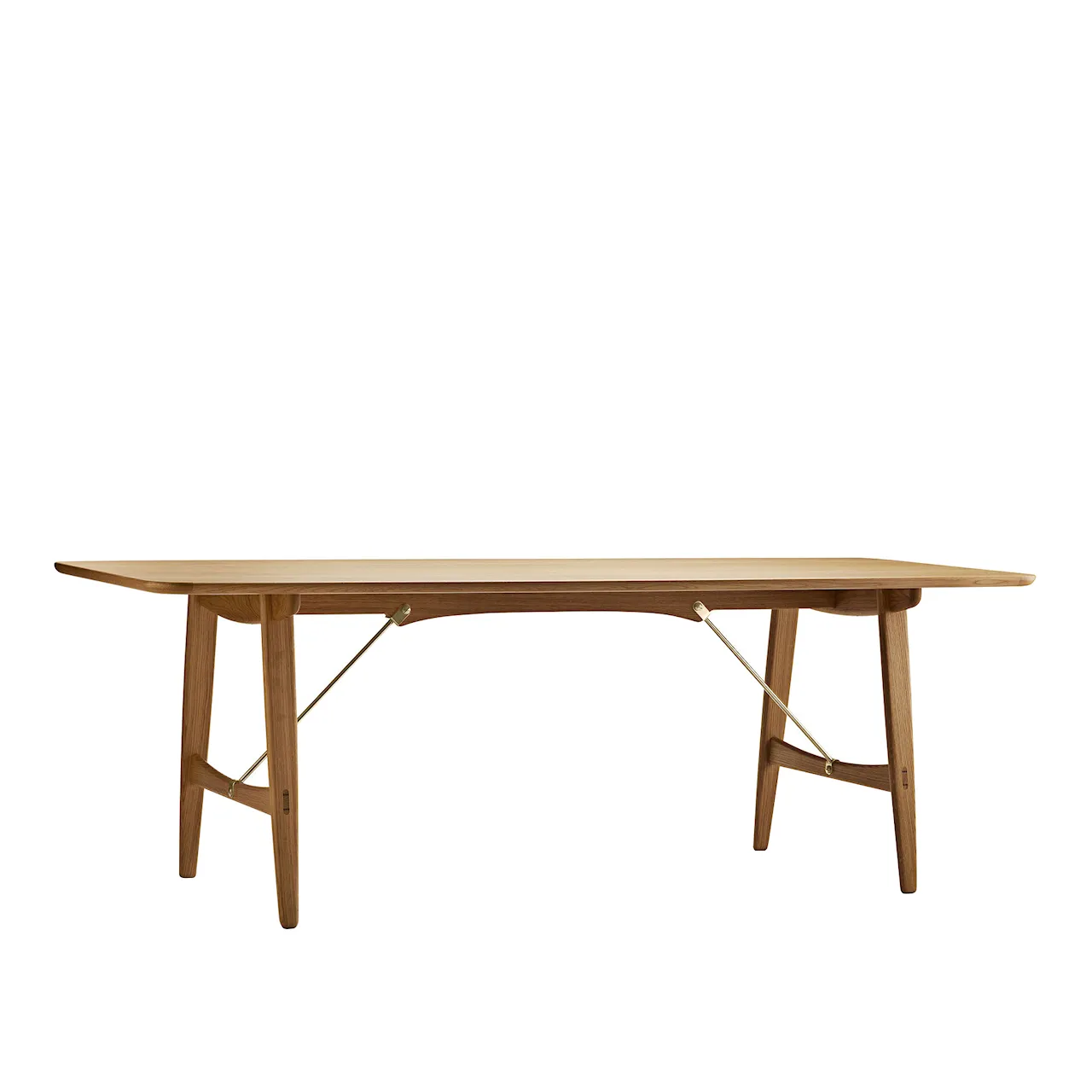 BM1160 Hunting Table, Vitoljad Ek, Rostfritt stål