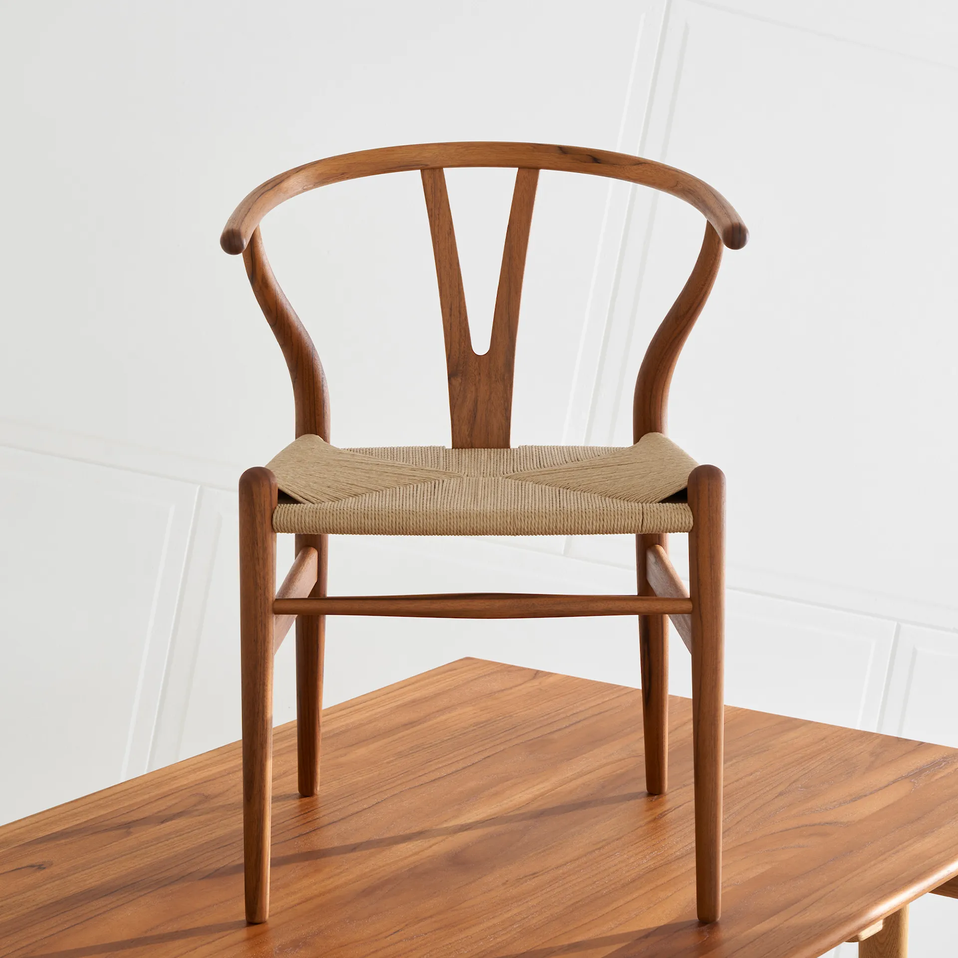 CH24 Y-stolen - Teak - Carl Hansen - Hans J. Wegner - NO GA