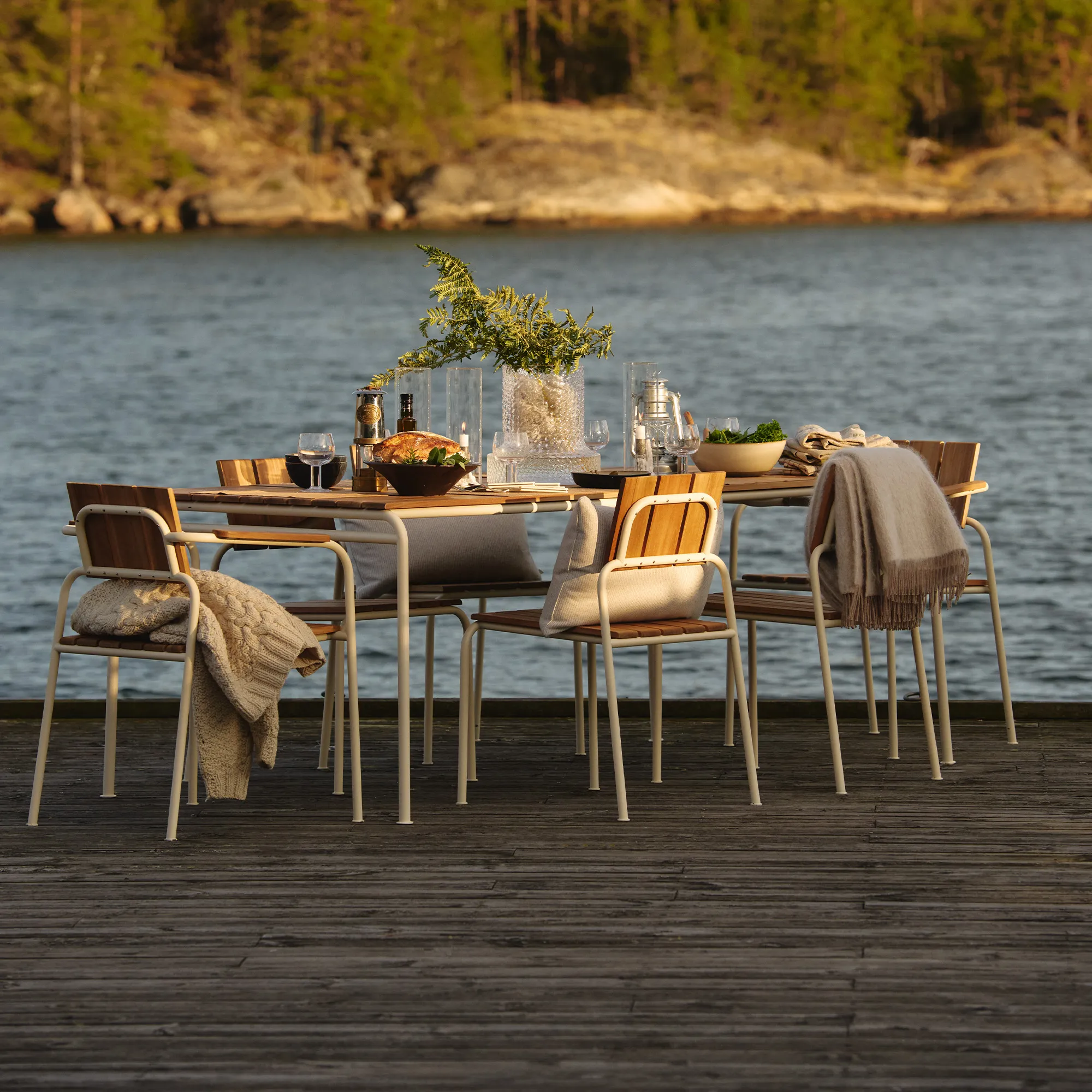 Kallio matbord utomhus 220 cm - 7