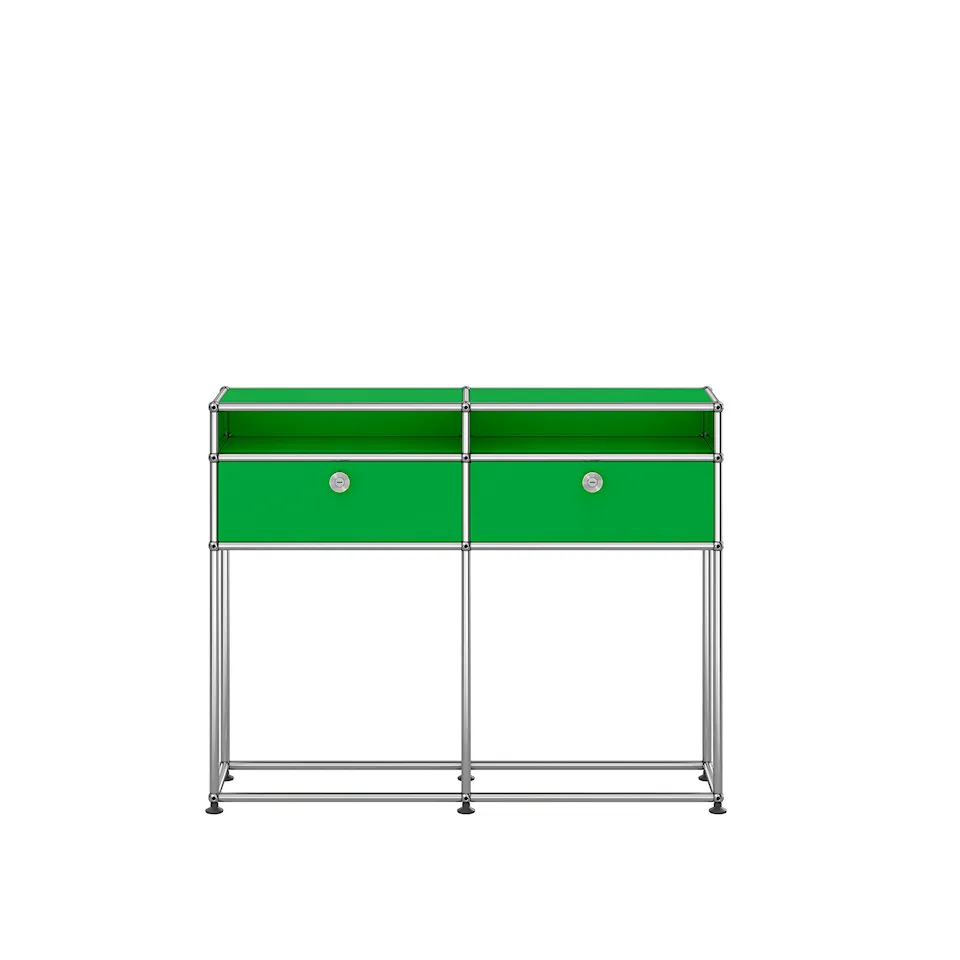 USM Haller 94 Shelving, USM Green