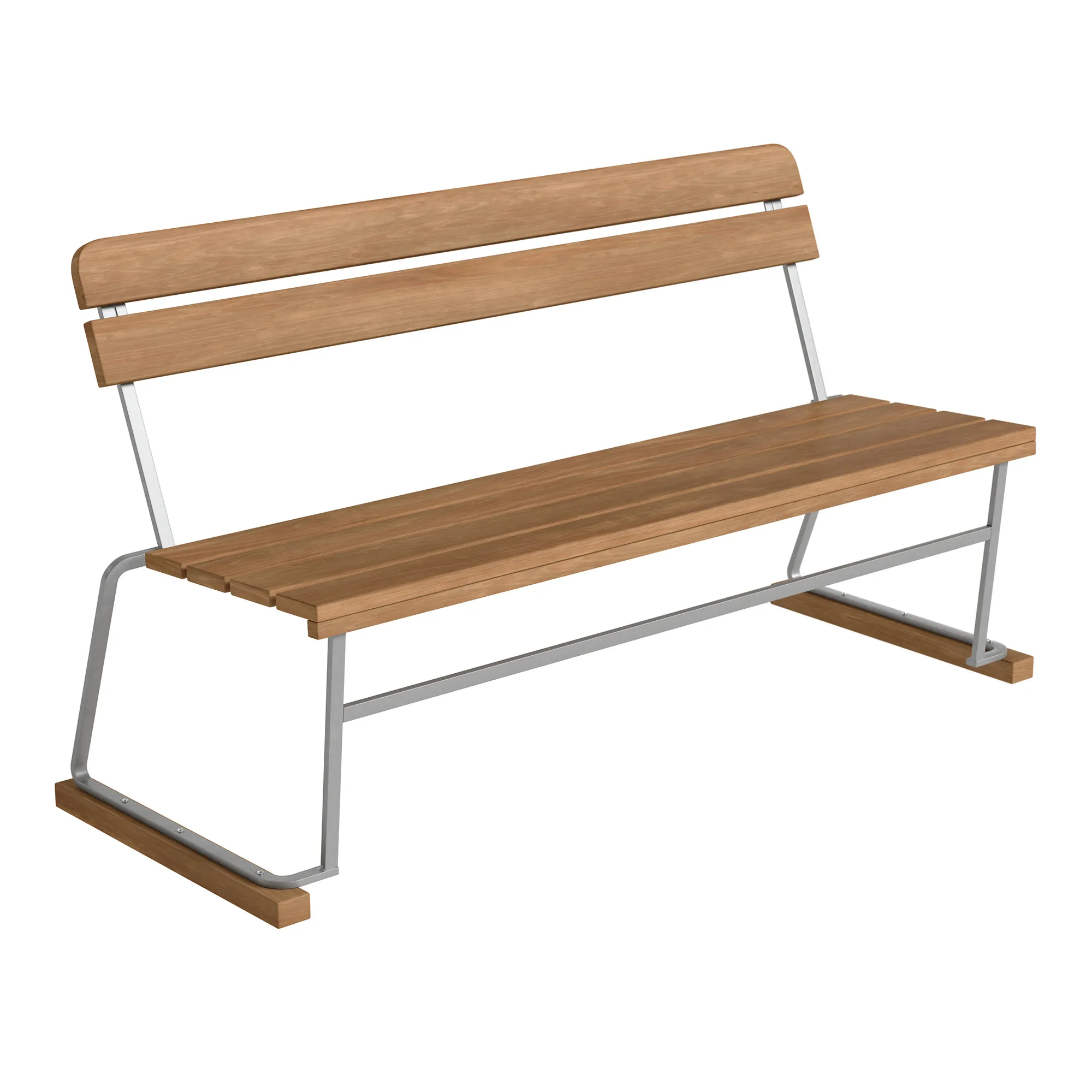Soffa 3 trädgårdsbänk - 1