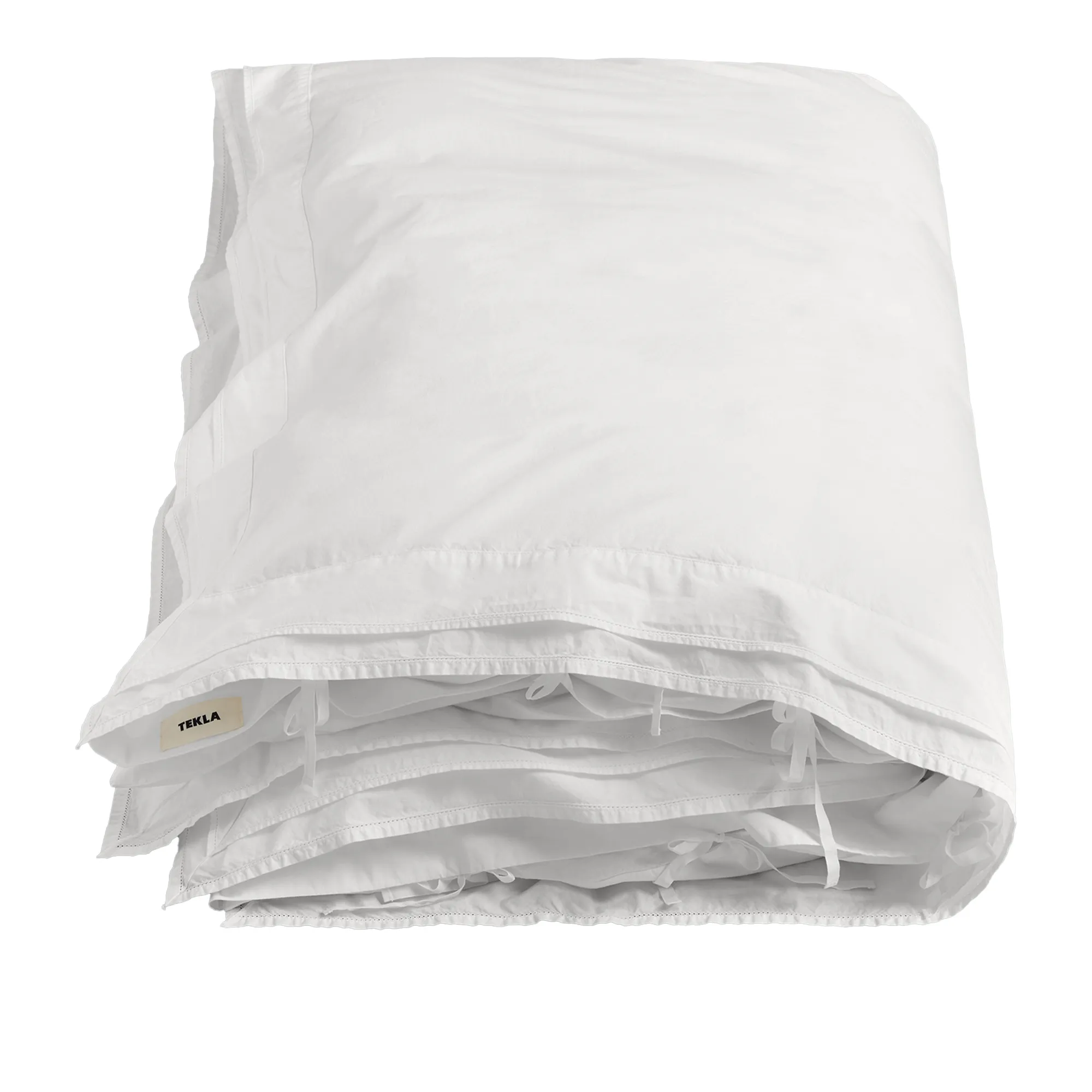 Broderie Anglaise Perle Broken White påslakan - 1