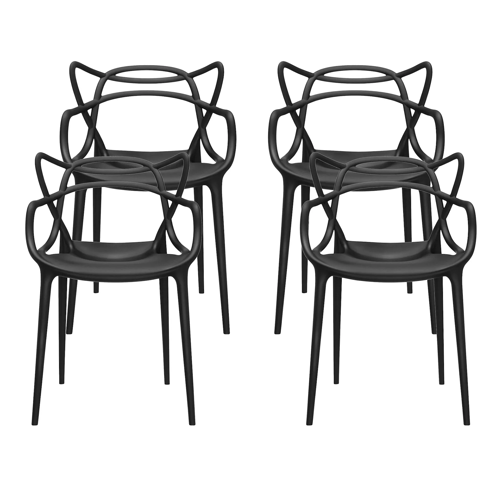 Masters Chair 4-pack - Kartell - Philippe Starck - NO GA