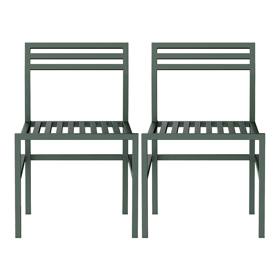 19 Outdoors - Dining Chair Set of 2, Green