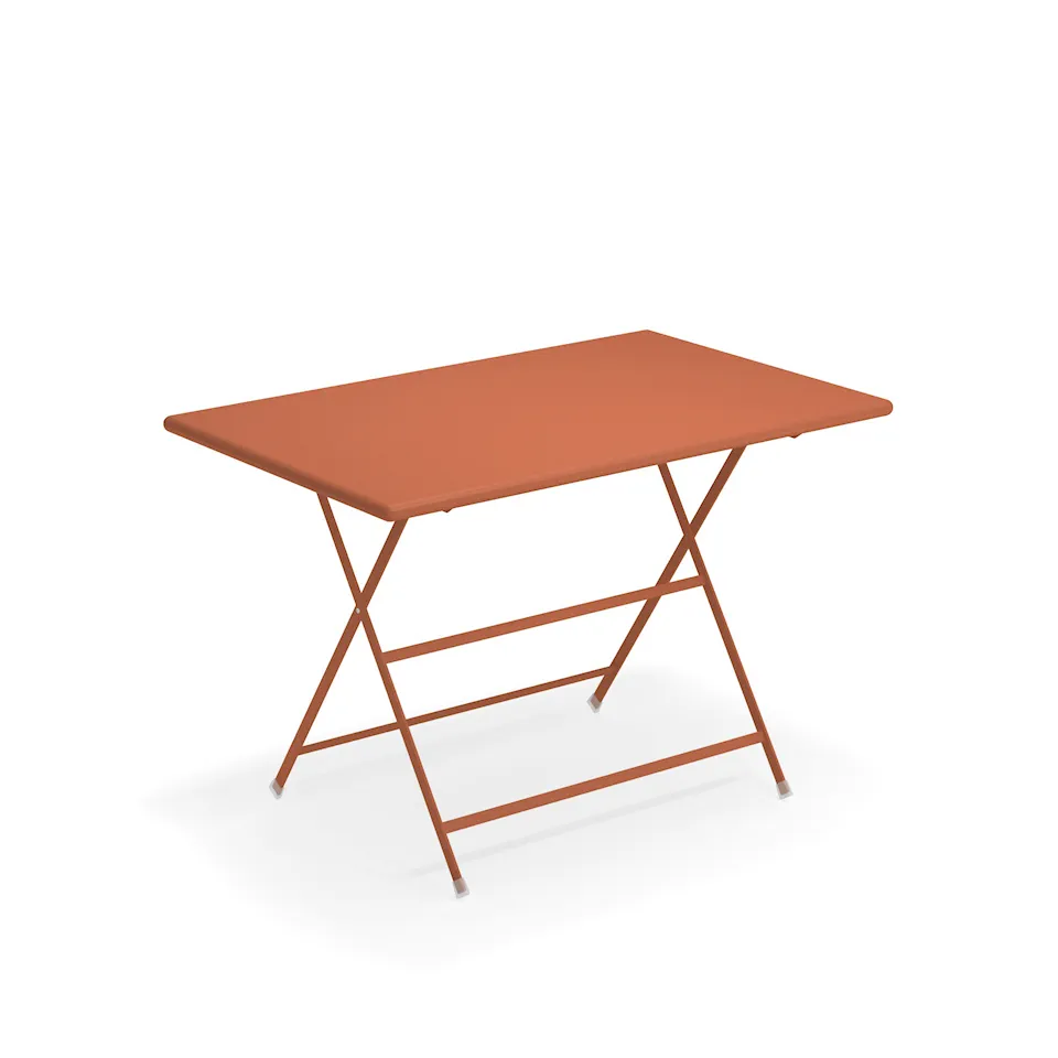 Arc en Ciel Folding Table 110 cm, Maple Red