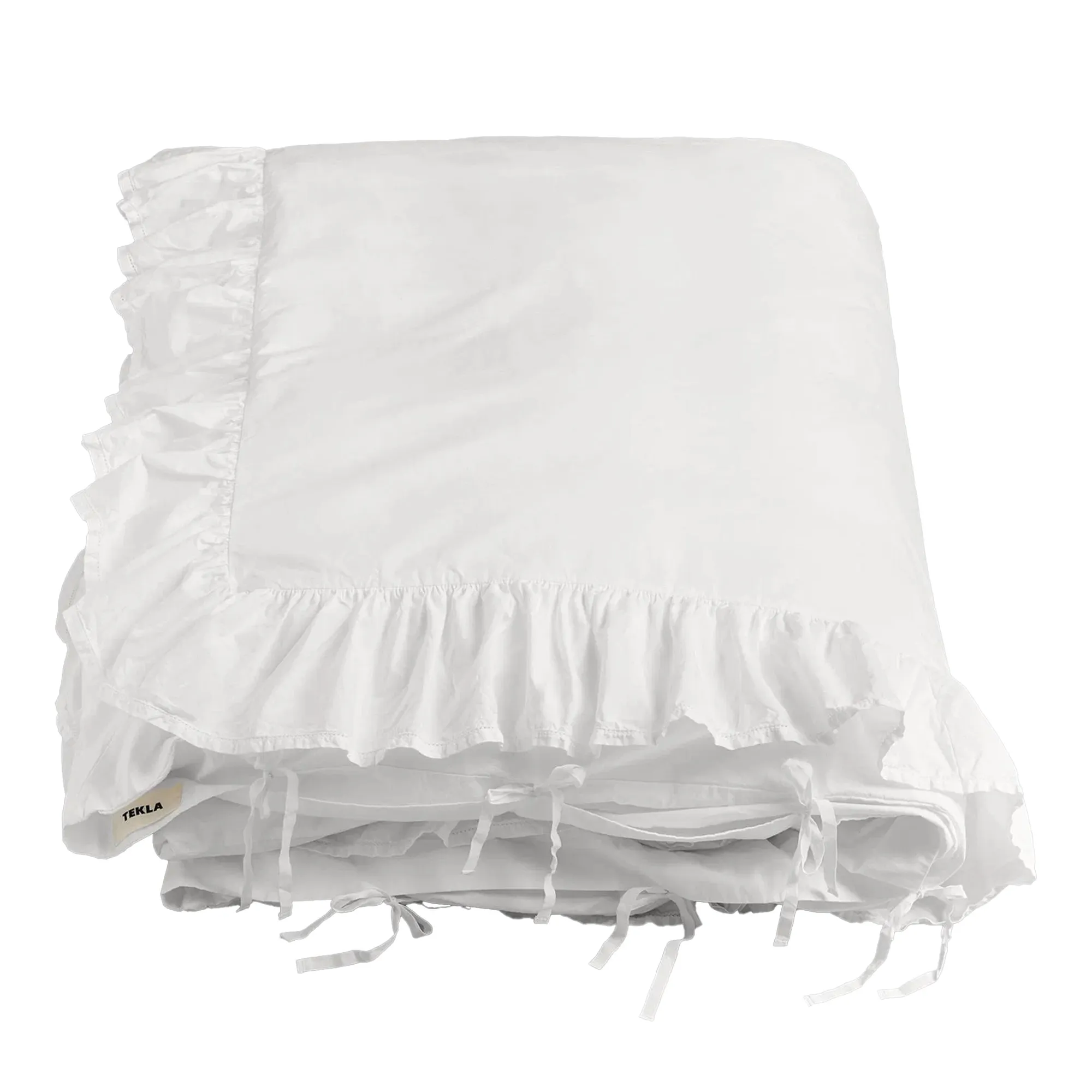 Broderie Anglaise Elodie Broken White påslakan - 1