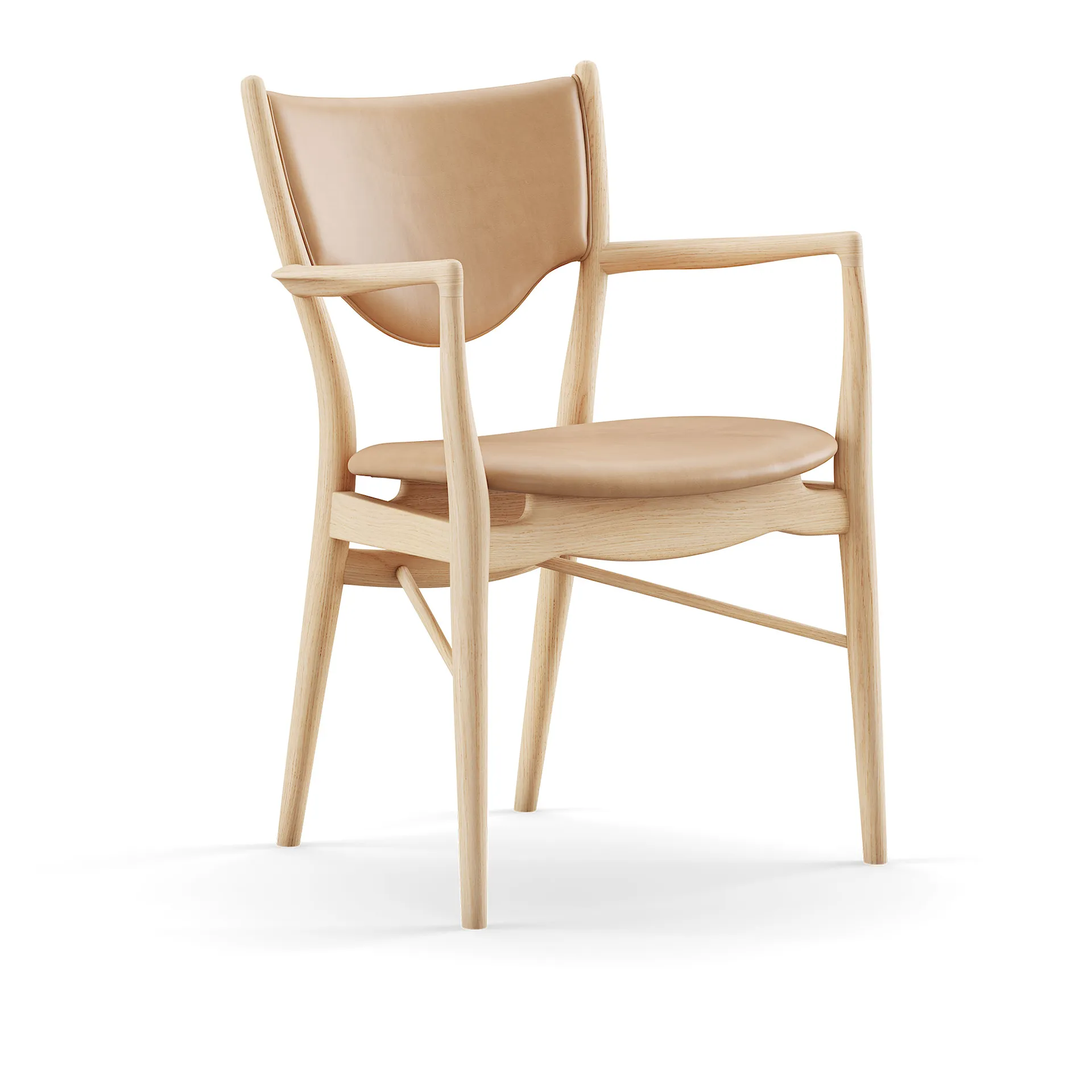 46 Armchair Clear oiled oak - House of Finn Juhl - Finn Juhl - NO GA