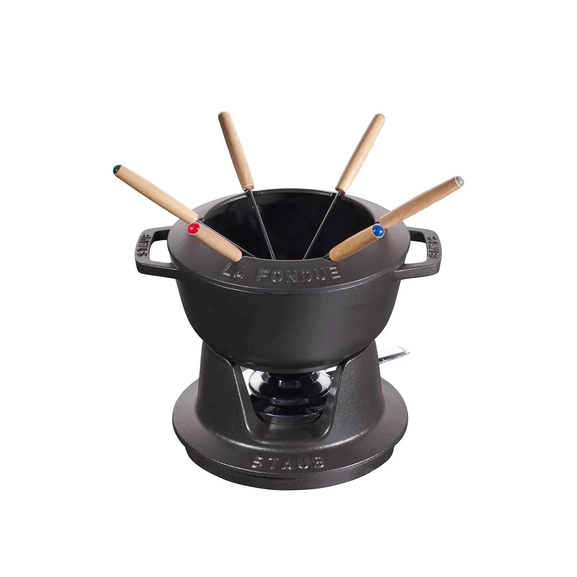 Fondue Set Ø 18 cm - Svart - Staub - NO GA